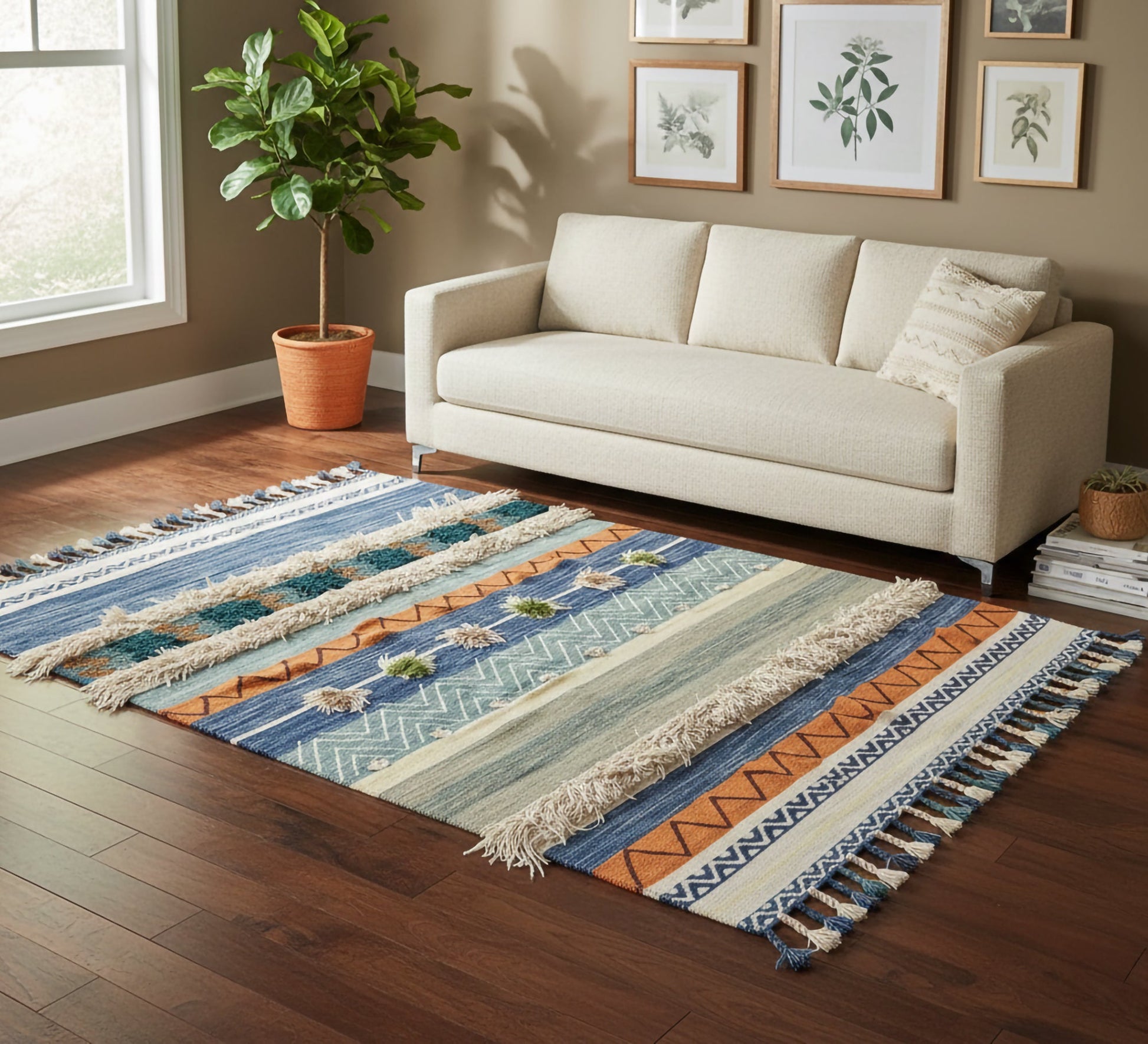 A rug with a distinctive bohemian style - Vitrine Furniture - Accessories