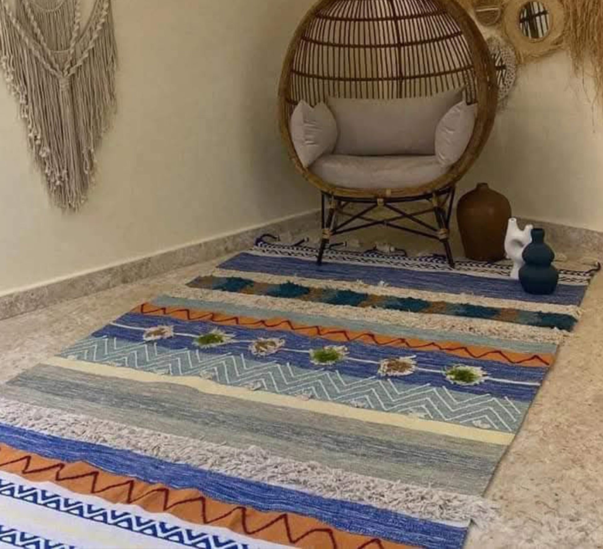 A rug with a distinctive bohemian style - Vitrine Furniture - Accessories