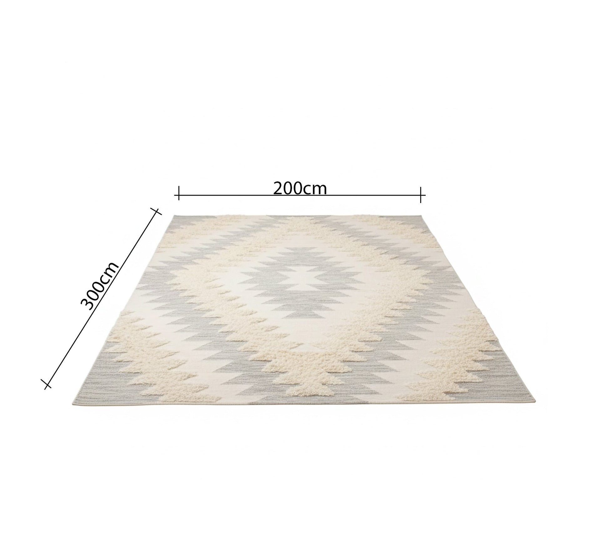 A rug with a distinctive, sharp visual pattern - Vitrine Furniture - Accessories