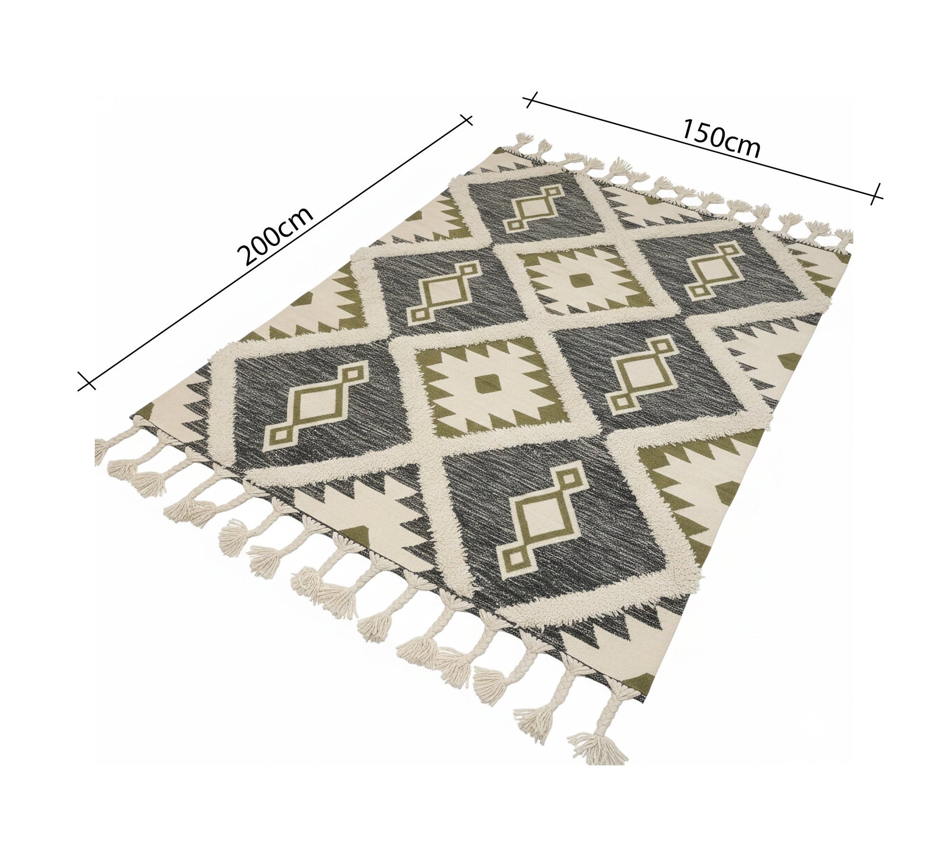 A rug with a vibrant pattern - Vitrine Furniture - Accessories