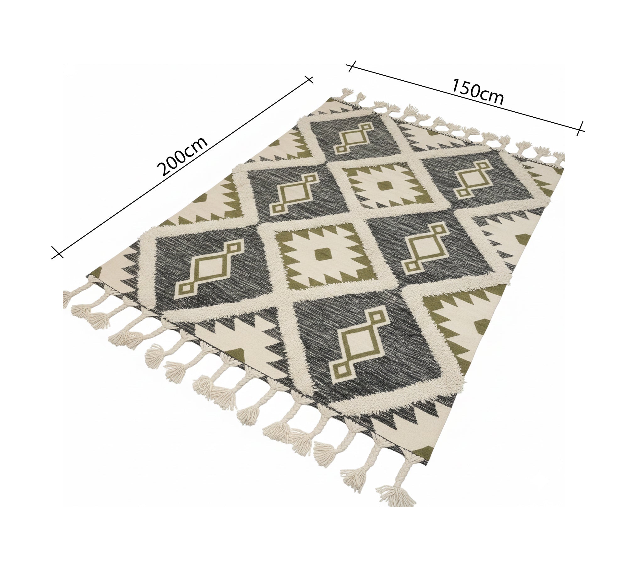 A rug with a vibrant pattern - Vitrine Furniture - Accessories