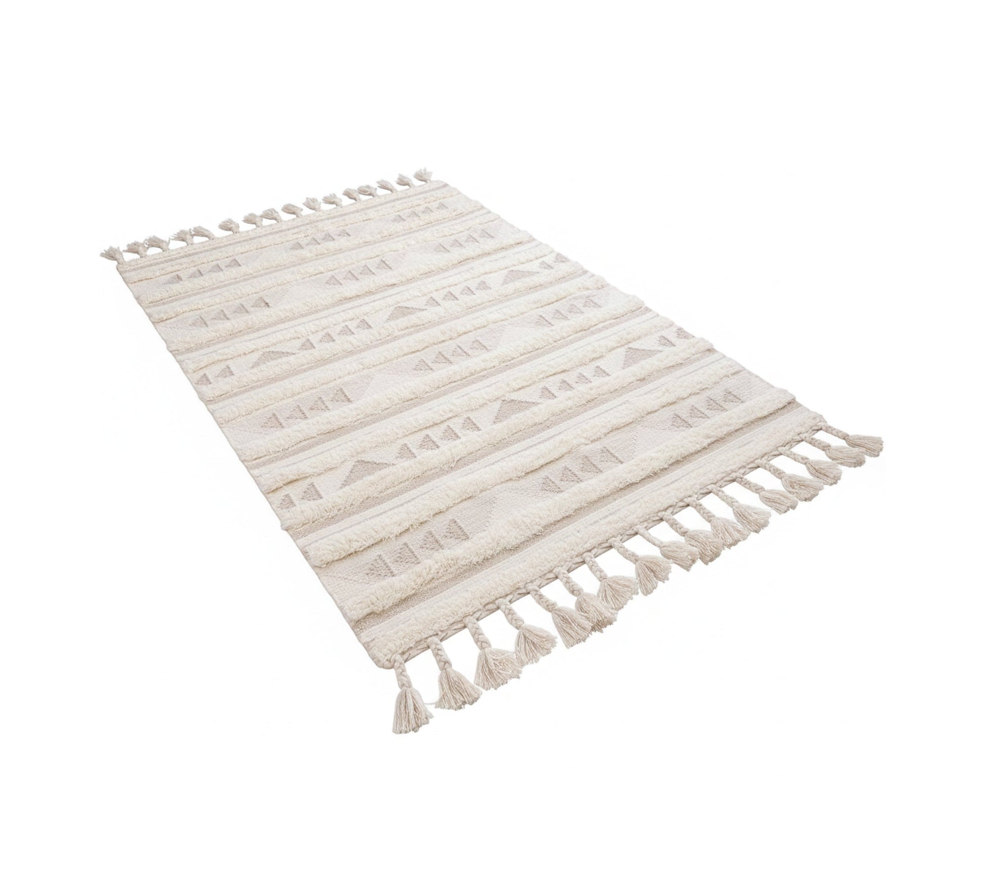A rug with a warm look and long fringes - Vitrine Furniture - Accessories