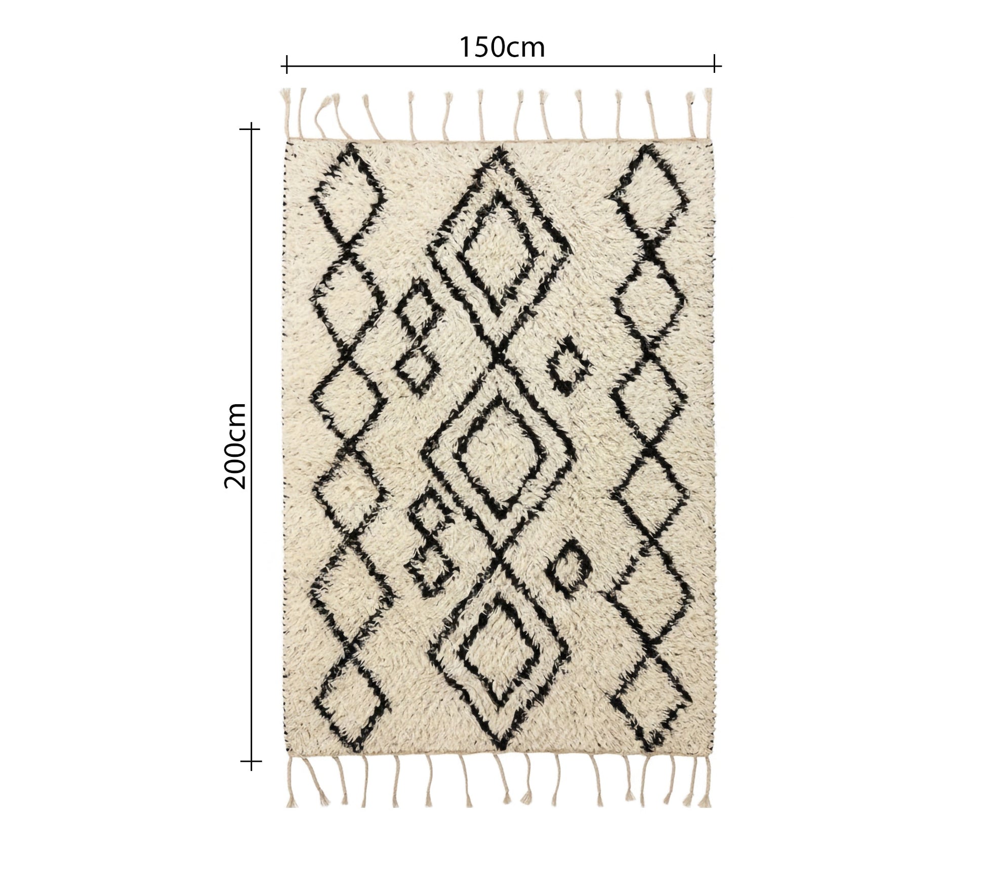 A rug with diamond - patterned designs - Vitrine Furniture - Accessories