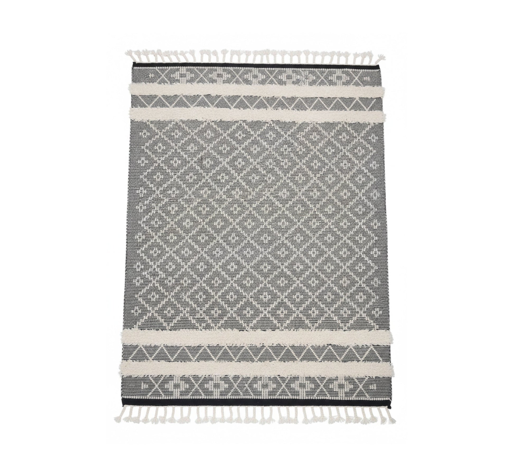 A rug with diamond patterns and polka dots - Vitrine Furniture - Accessories