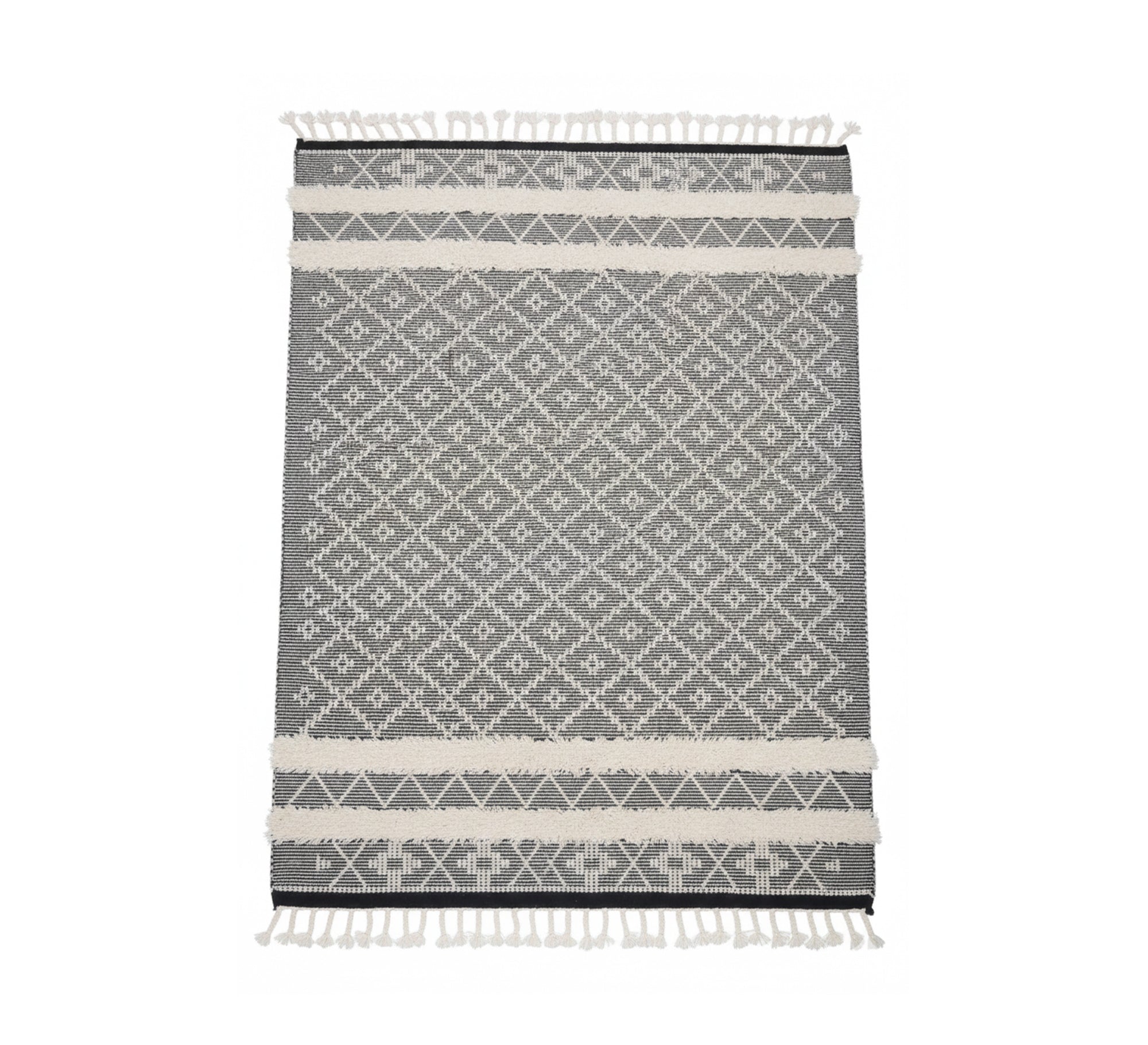 A rug with diamond patterns and polka dots - Vitrine Furniture - Accessories