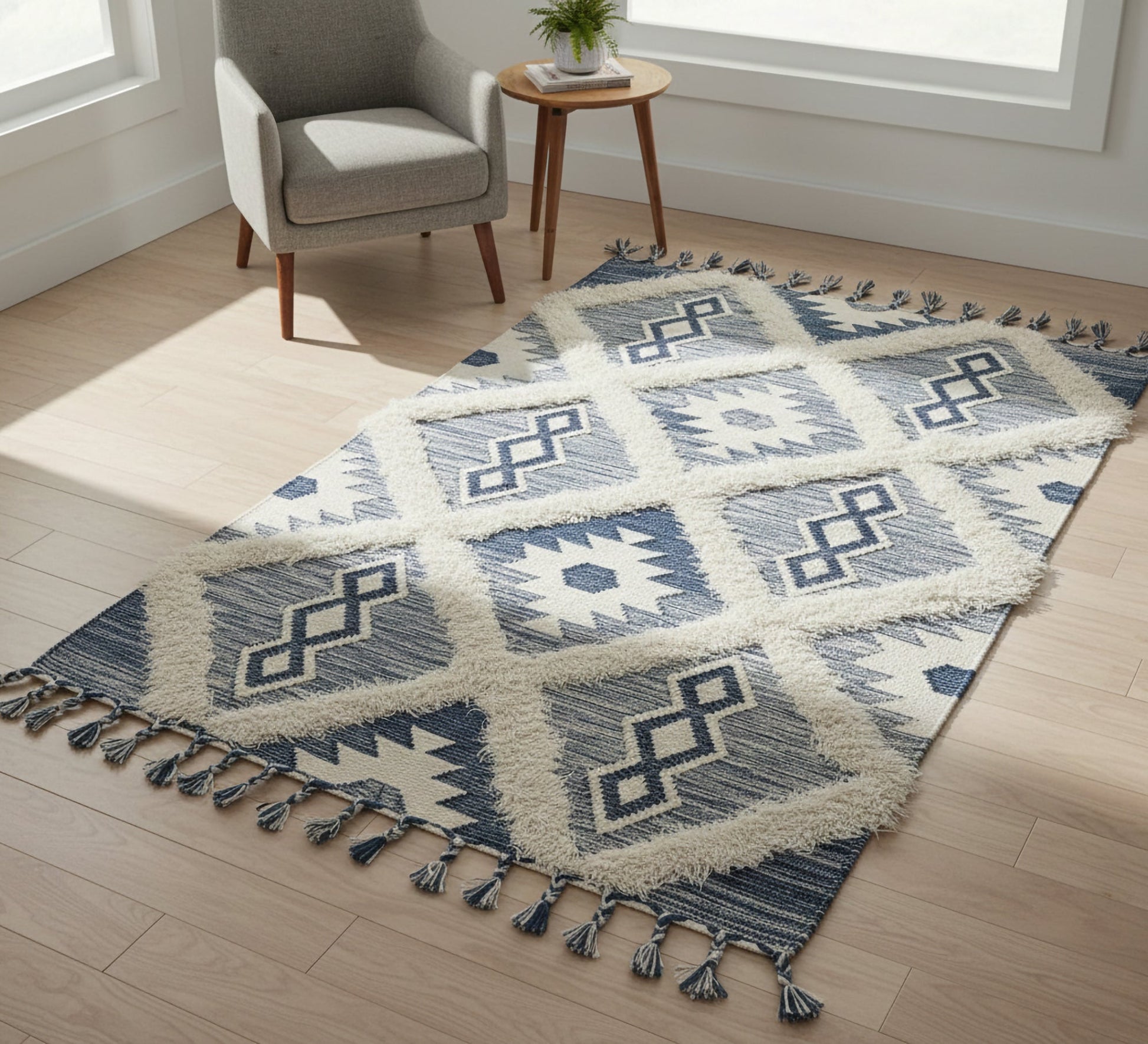 A rug with Moroccan patterns - Vitrine Furniture - Accessories