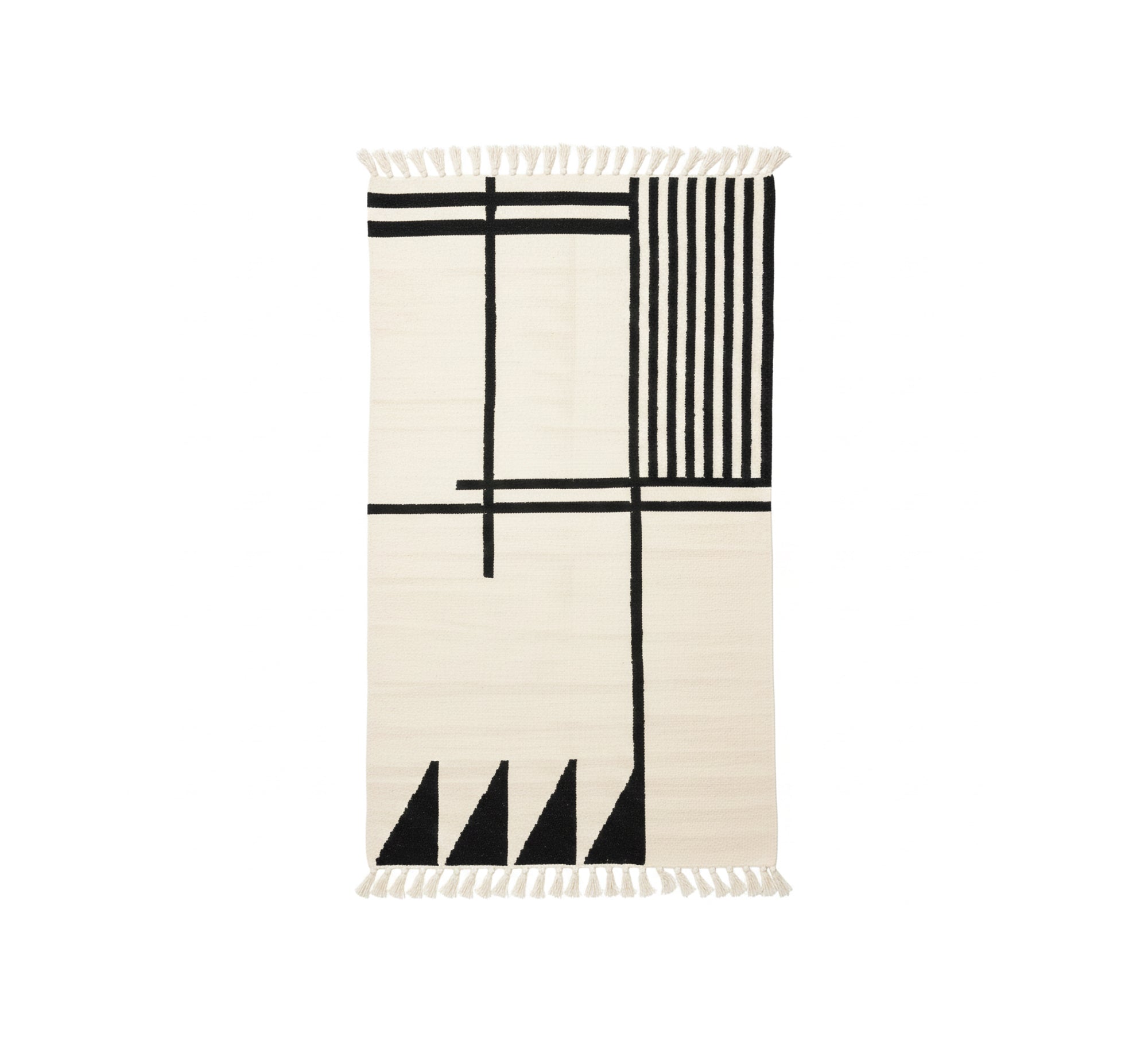 A rug with thick and thin stripes - Vitrine Furniture - Accessories