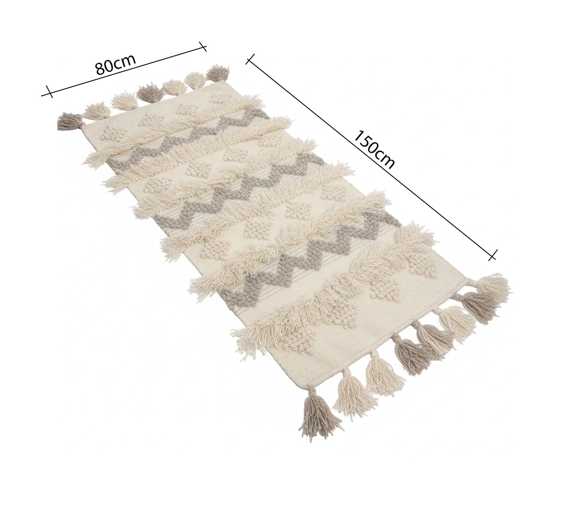 A rug with zigzag lines - Vitrine Furniture - Accessories