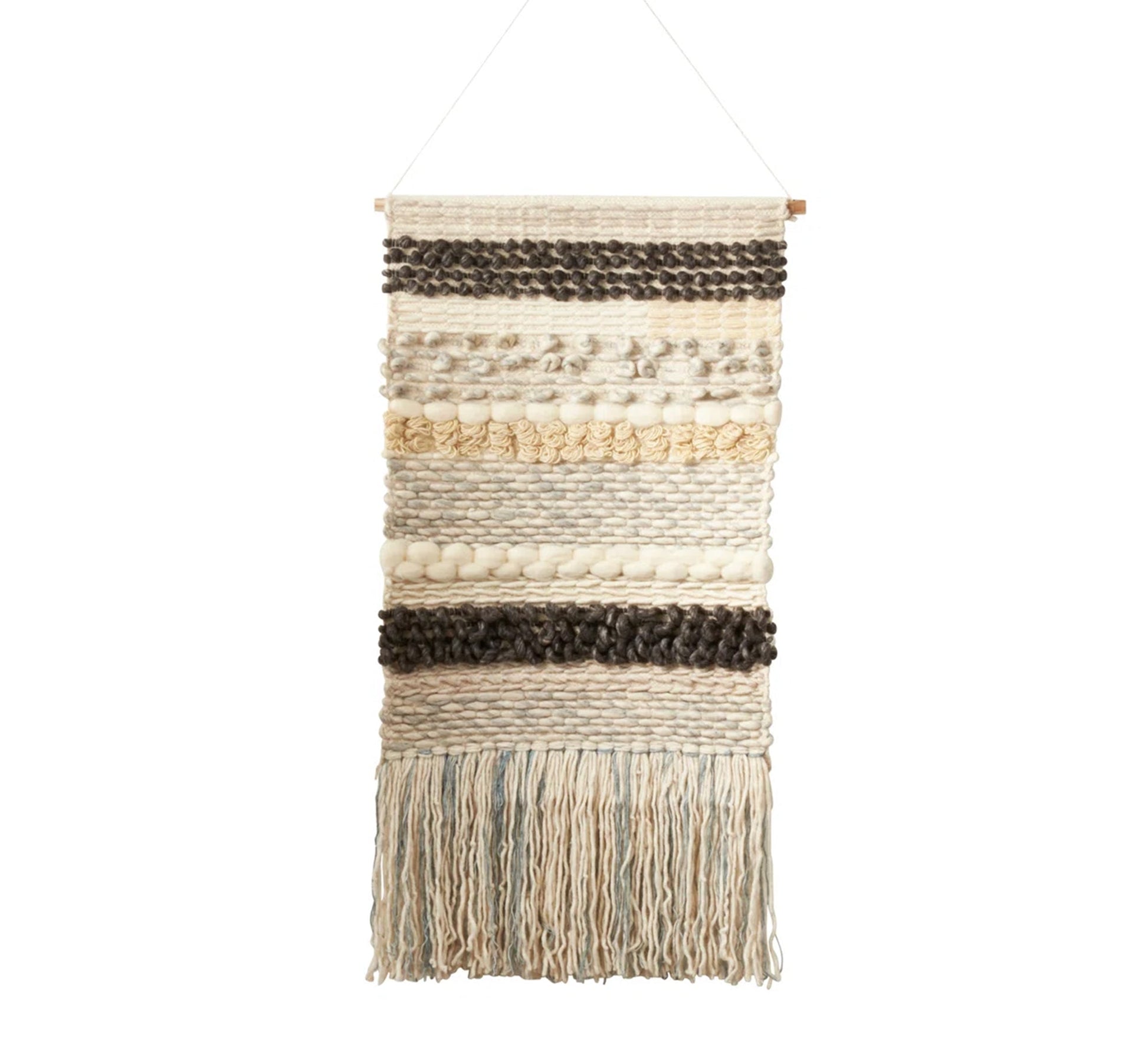 A runner with assorted textures and raised knots - Vitrine Furniture - Accessories