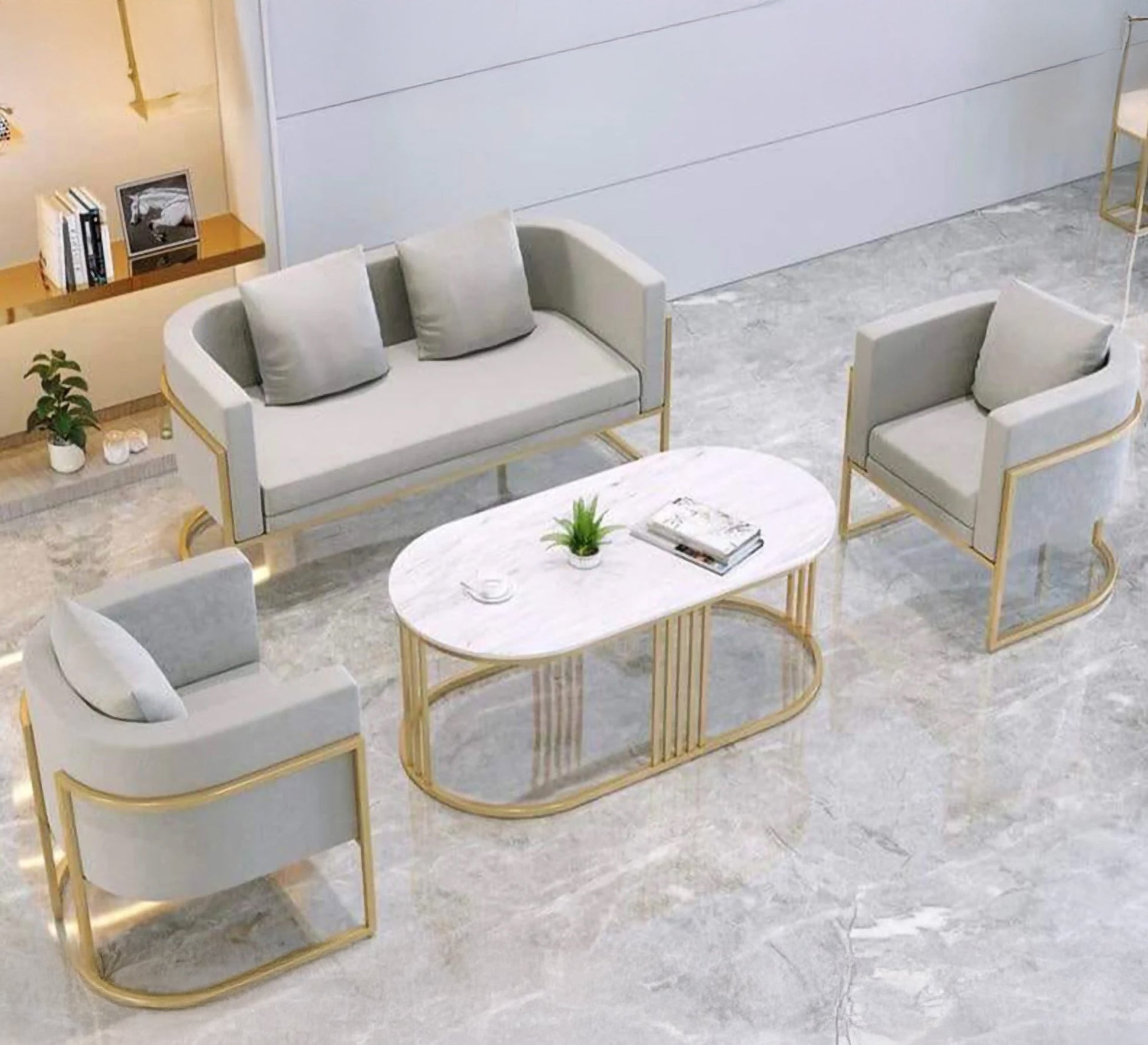 A seating set that gives your home the prestige of a palace - Vitrine Furniture - Furniture