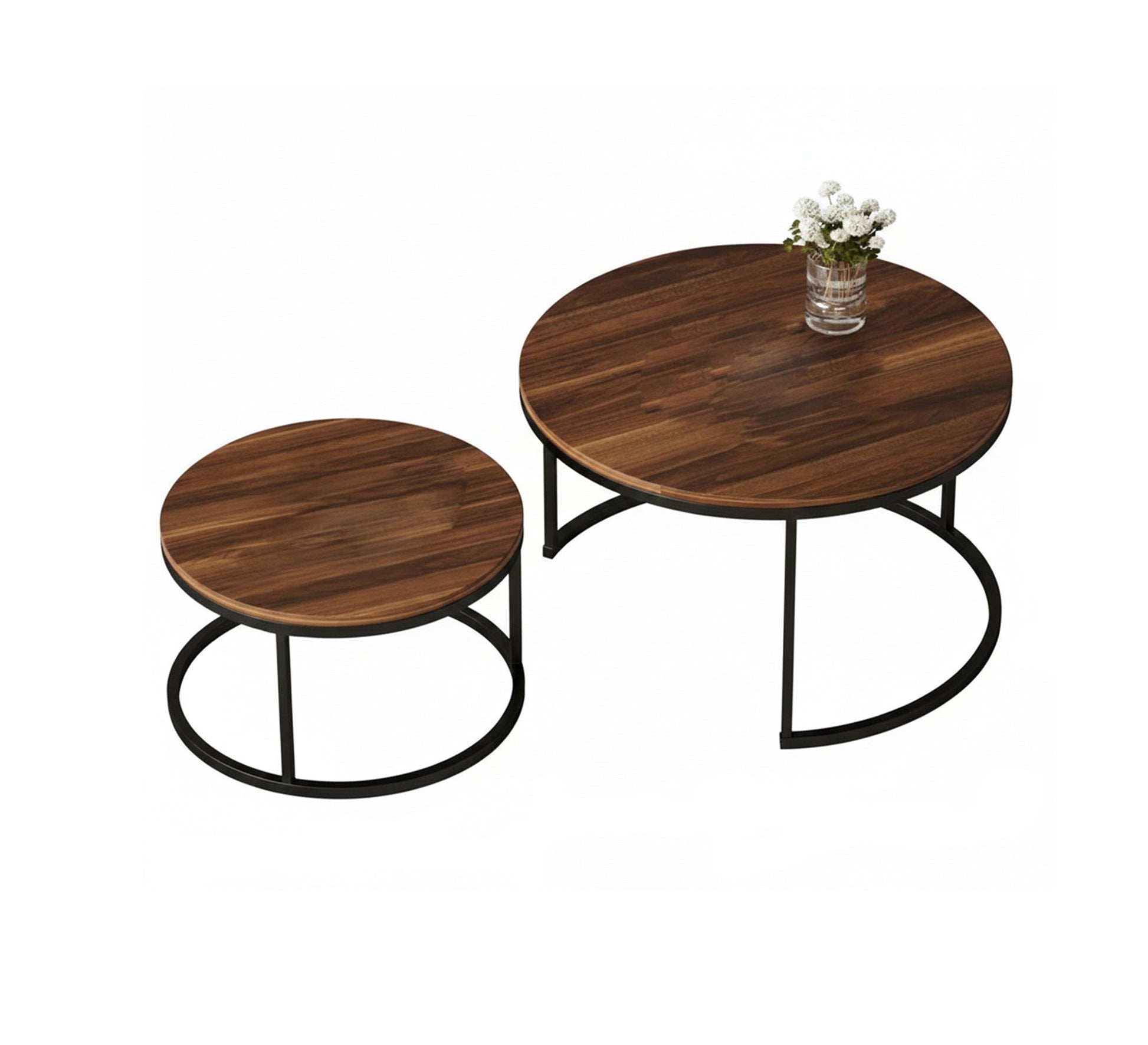 A set of nesting wooden coffee tables - Vitrine Furniture - Furniture