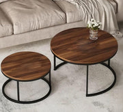 A set of nesting wooden coffee tables - Vitrine Furniture - Furniture