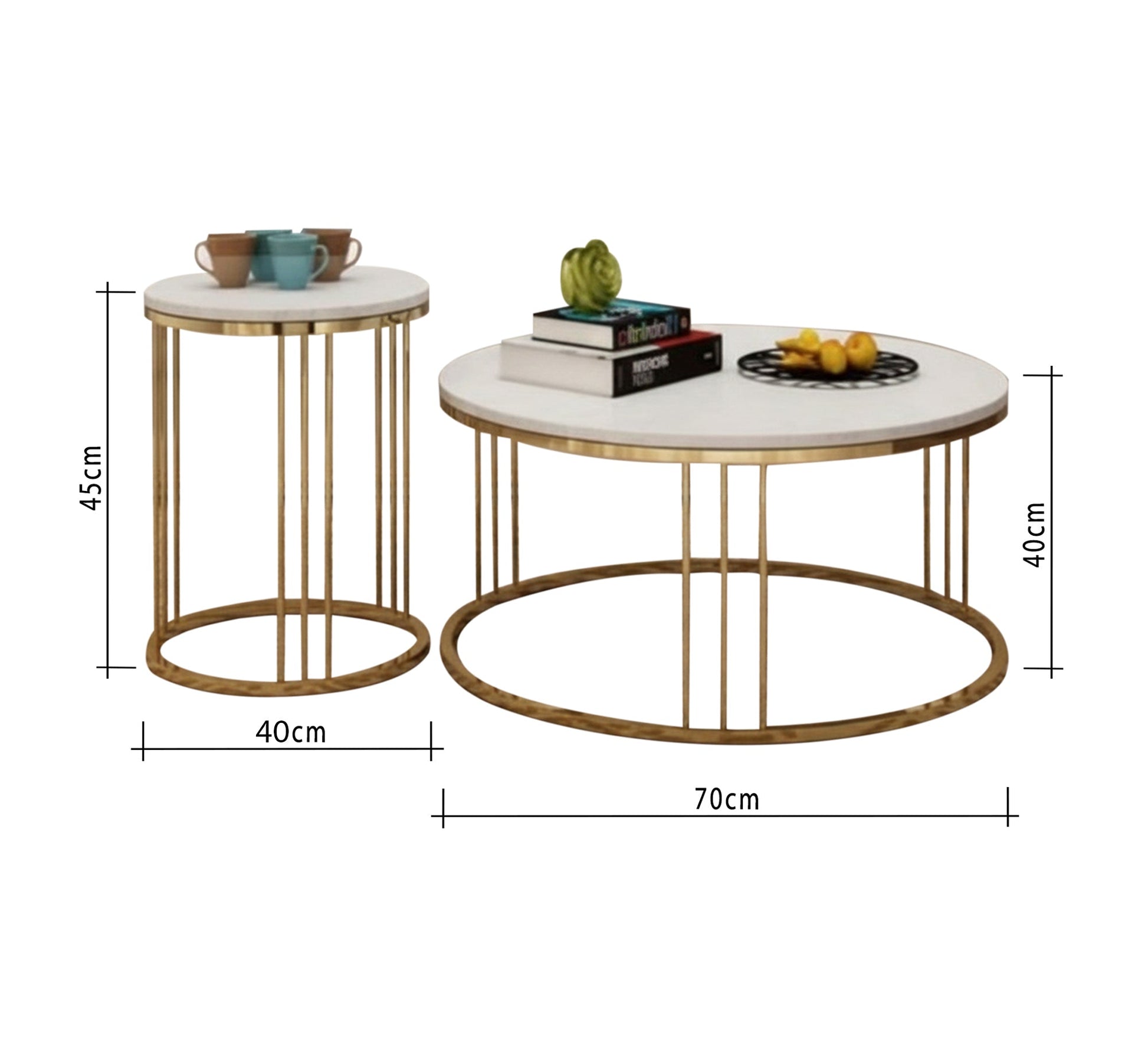 A set of tables with royal elegance - Vitrine Furniture - Furniture