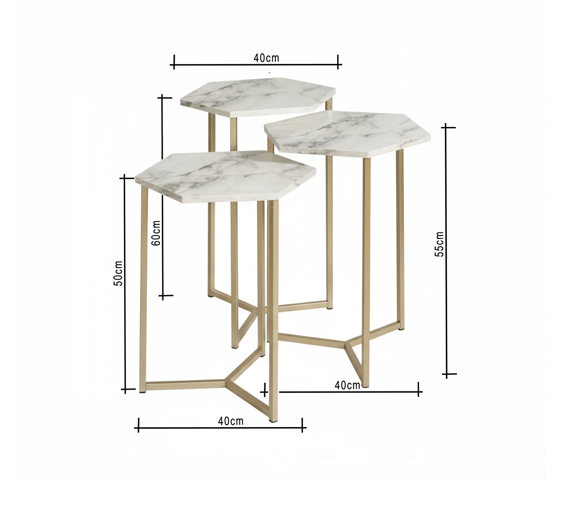 A set of three cleverly designed tables - Vitrine Furniture - Furniture