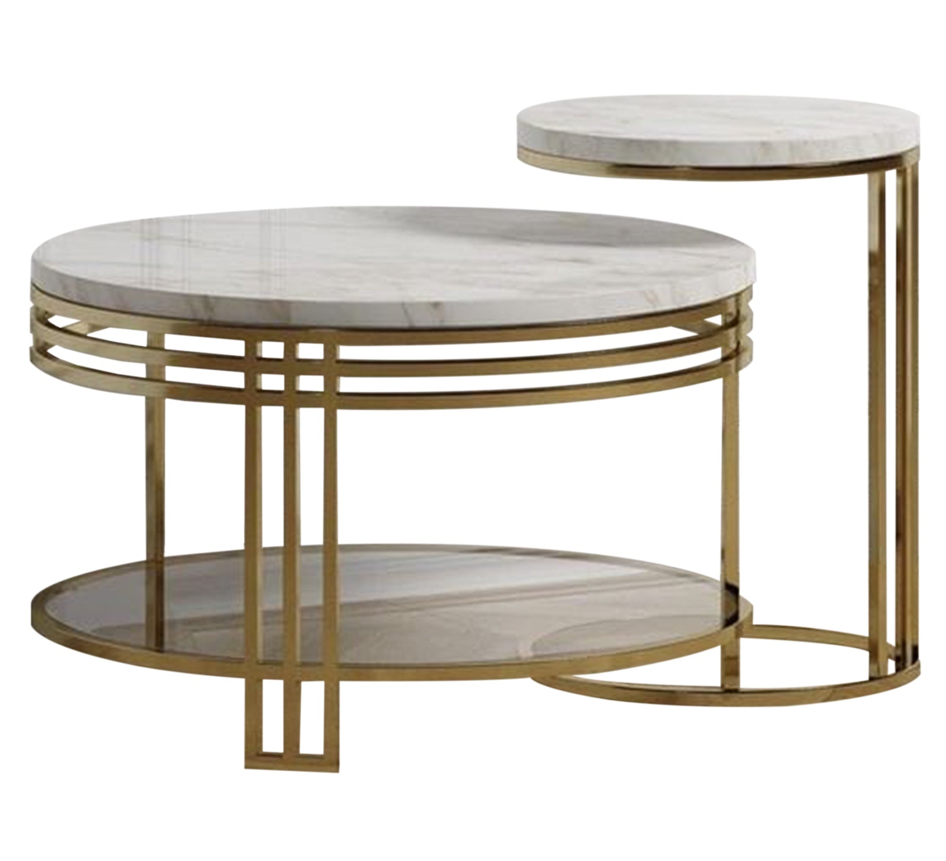 A set of two circular tables - Vitrine Furniture - Furniture