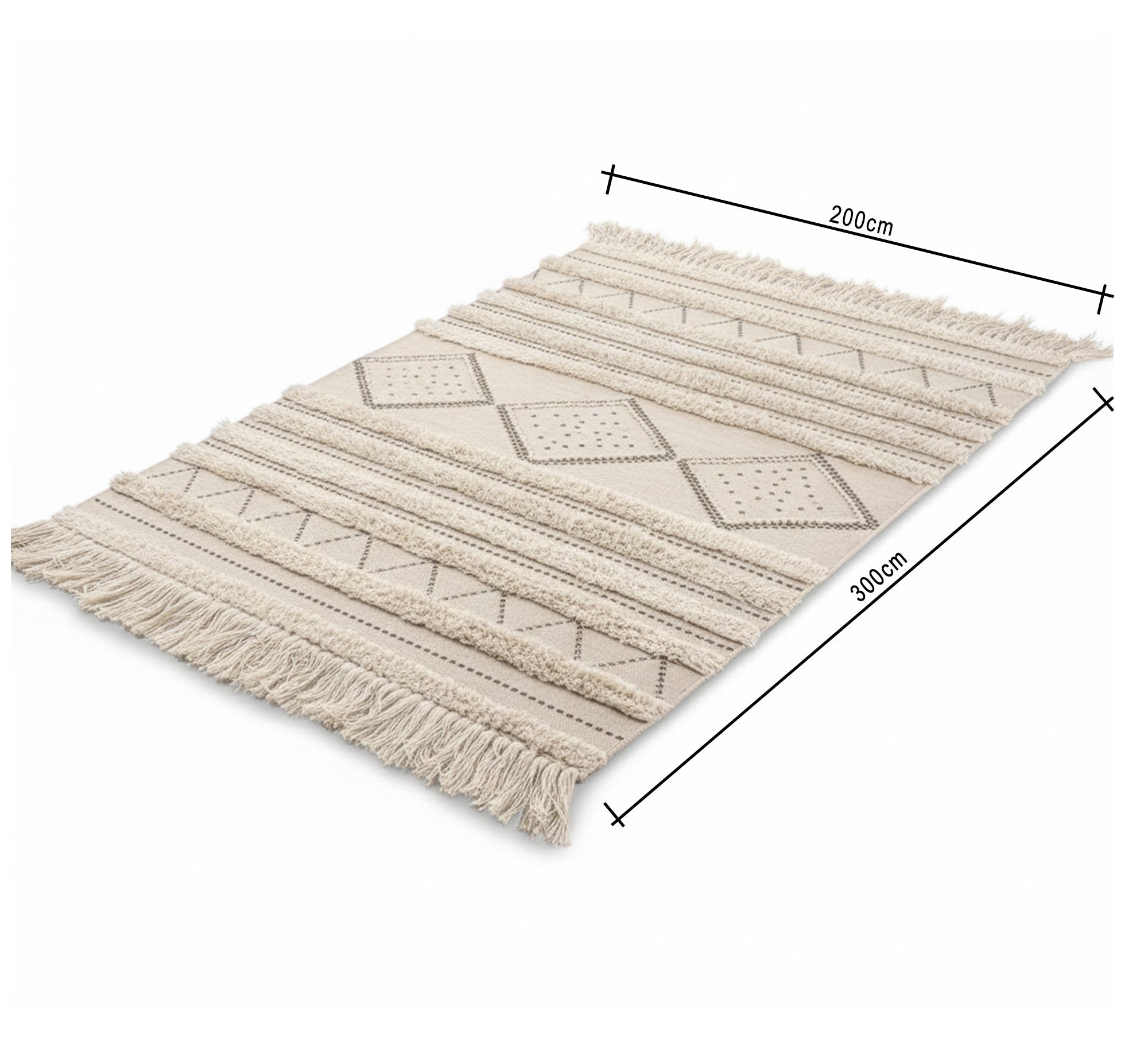 A shag pile rug - Vitrine Furniture - Accessories