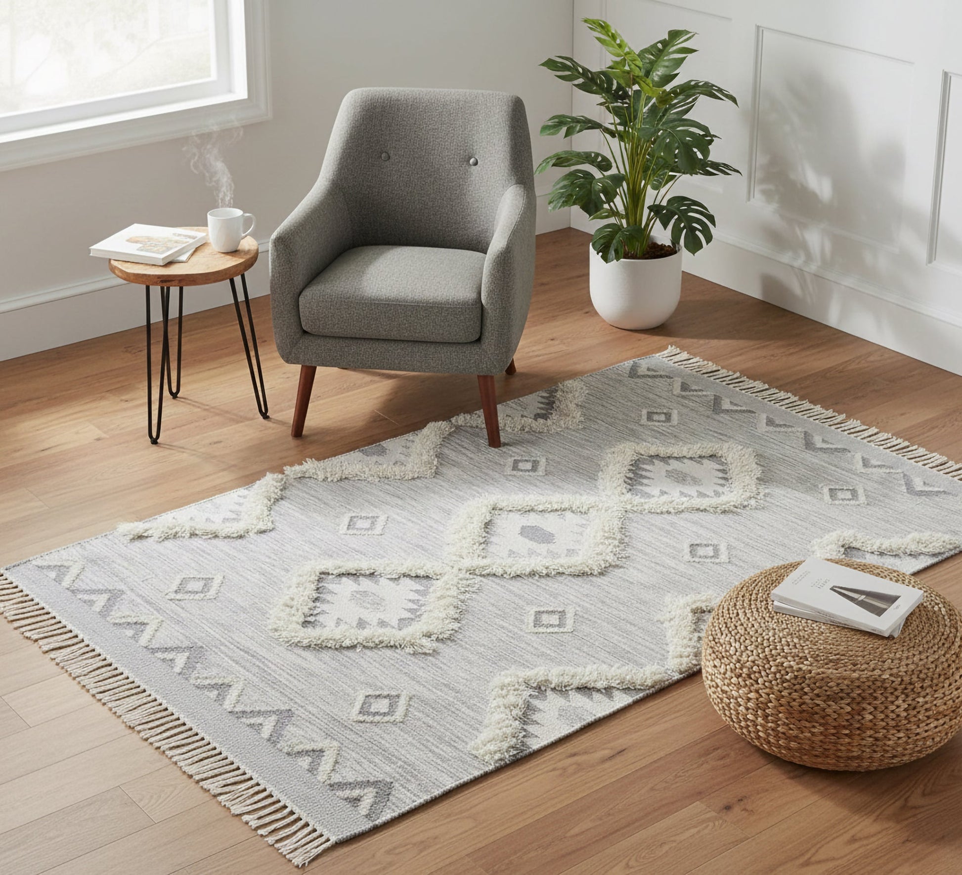 A shag rug - Vitrine Furniture - Accessories