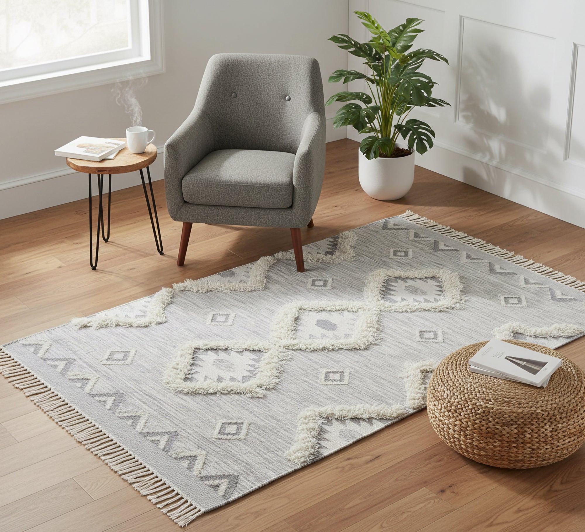 A shag rug - Vitrine Furniture - Accessories