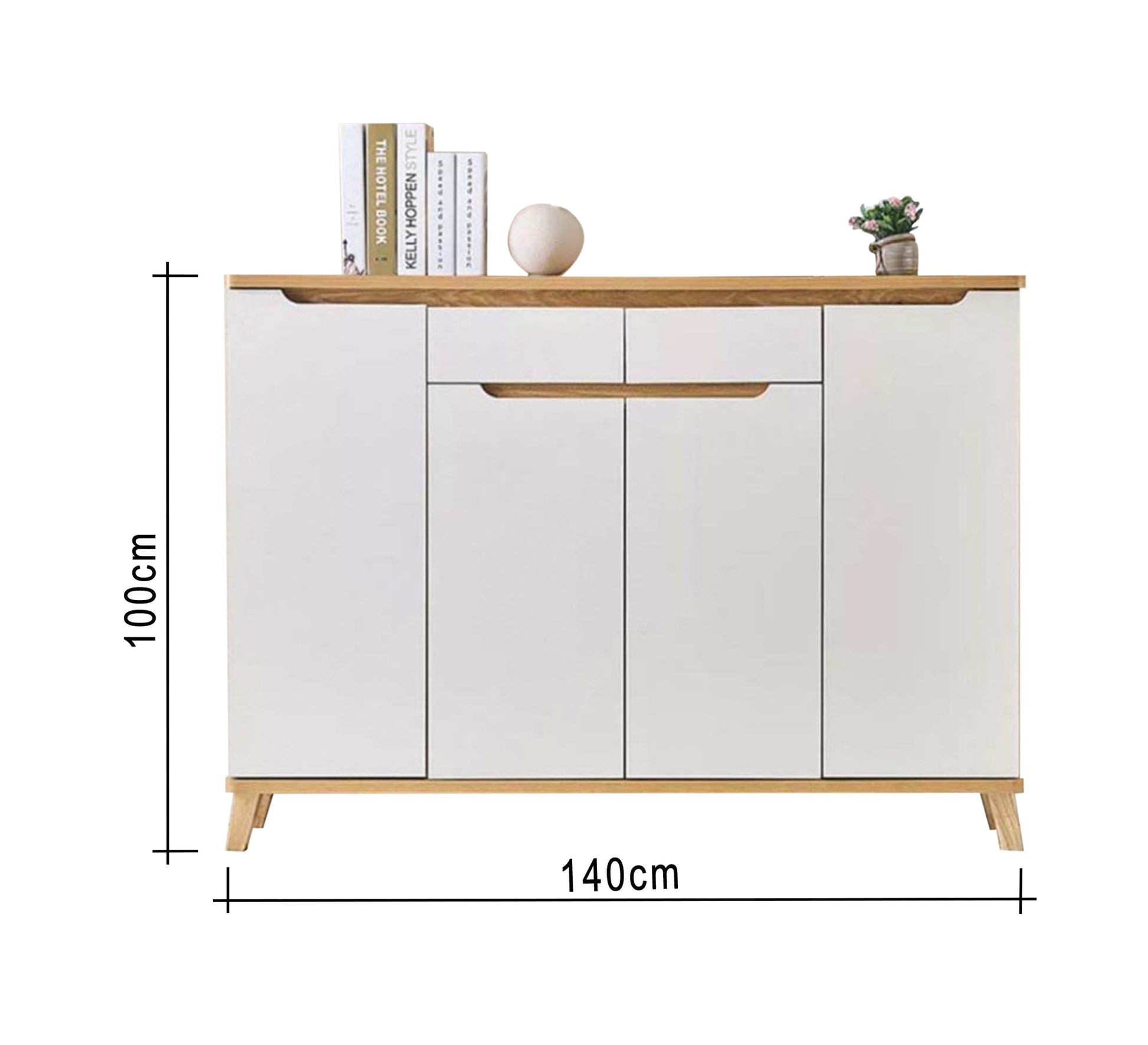 A shoe rack with four hinged leaf - Vitrine Furniture - Furniture