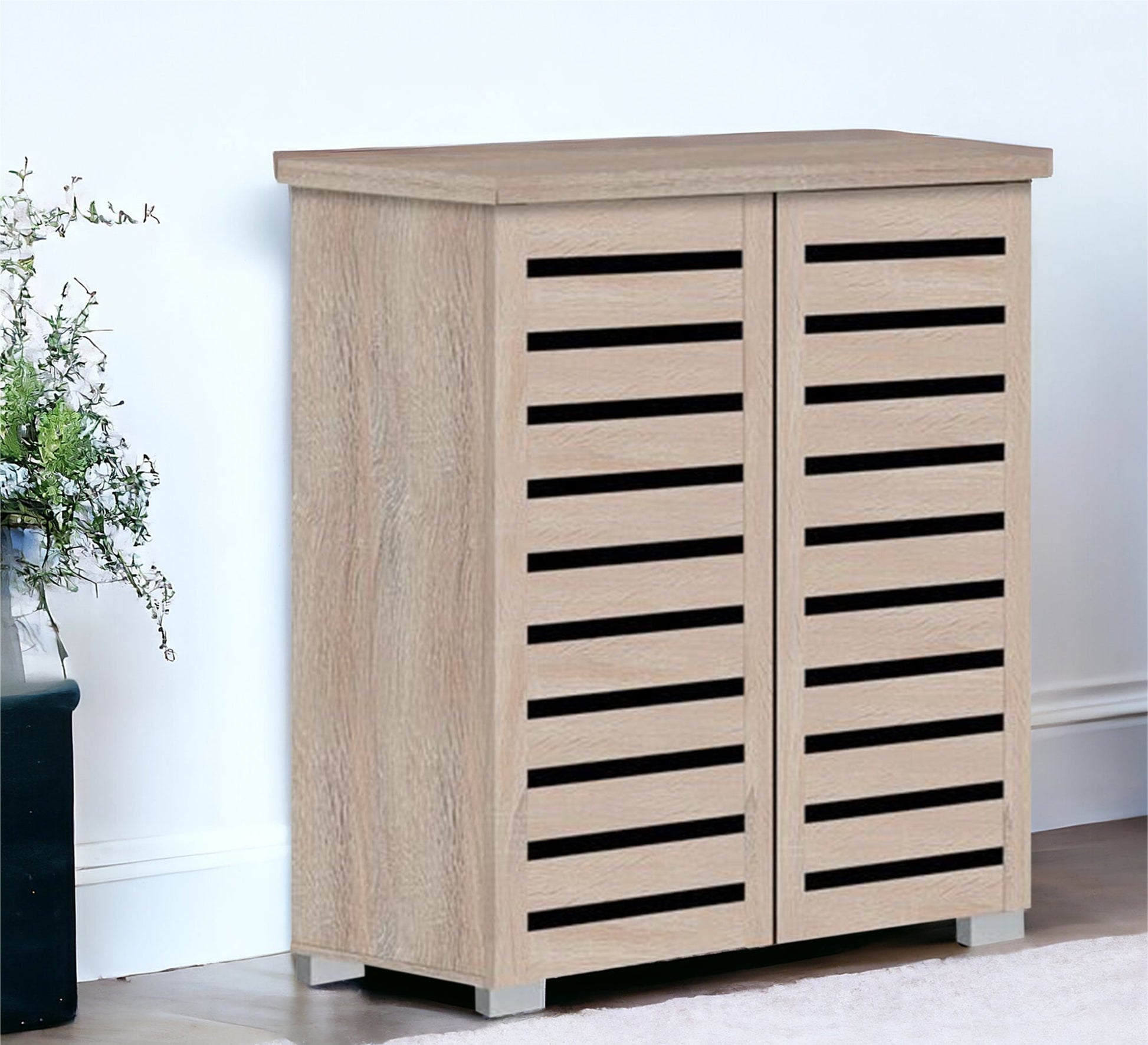 A shoe rack with two shutters leaf - Vitrine Furniture - Furniture