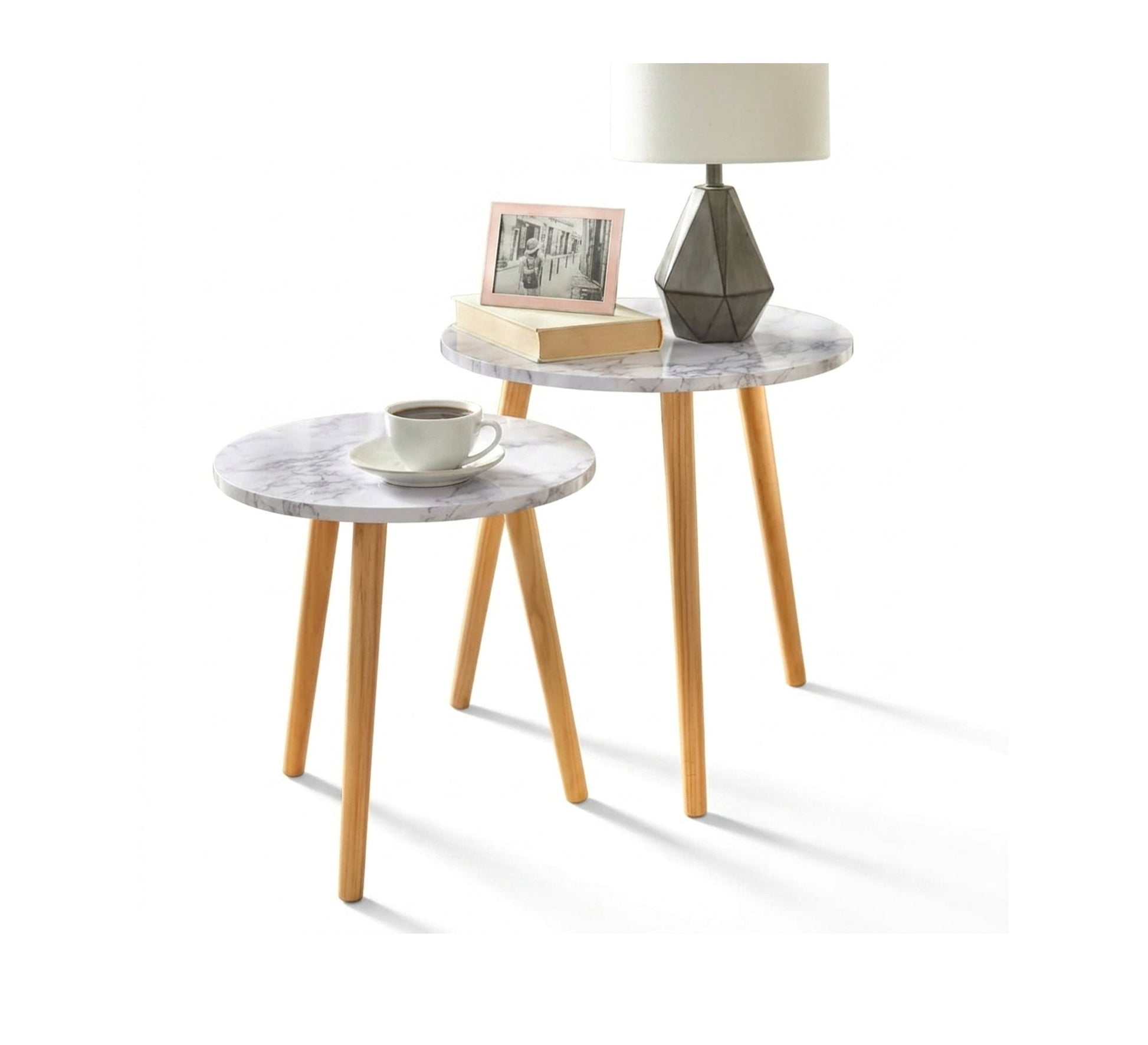A side table set that combines luxury and practicality - Vitrine Furniture - Side Tables