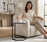 A side table with smart elegance - Vitrine Furniture - Side Tables