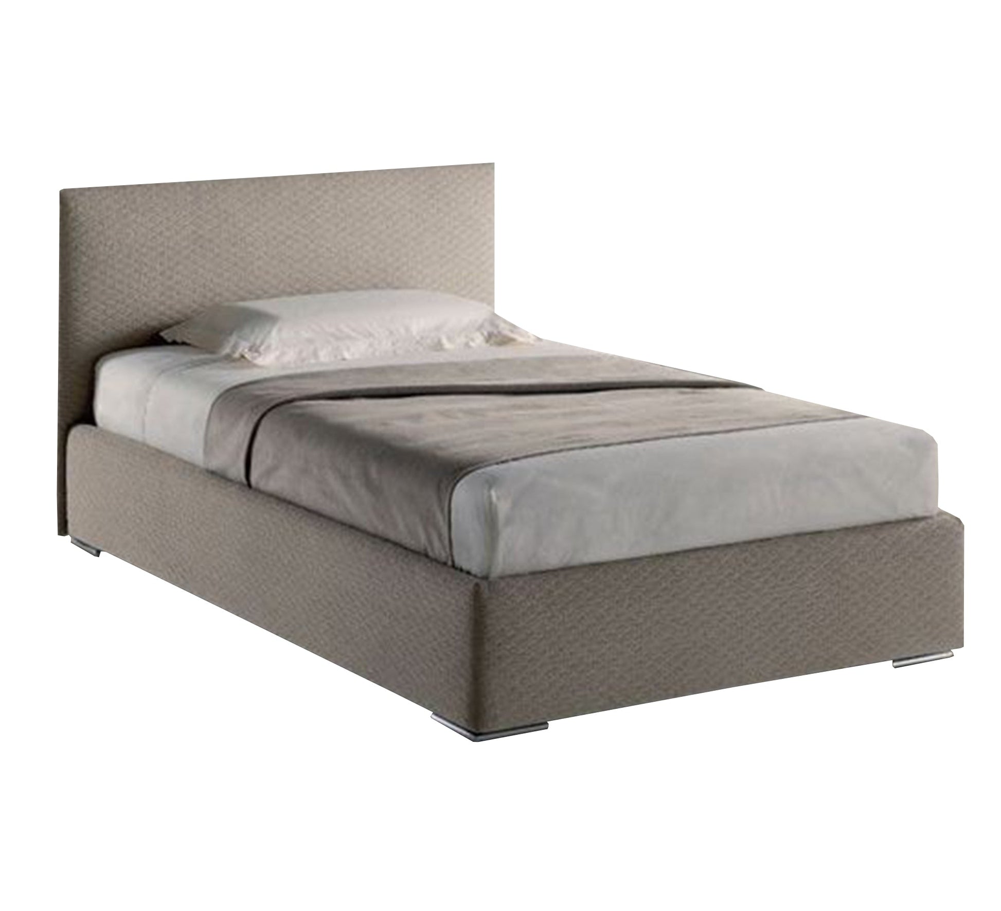 A simple bed with a white design - Vitrine Furniture - Furniture