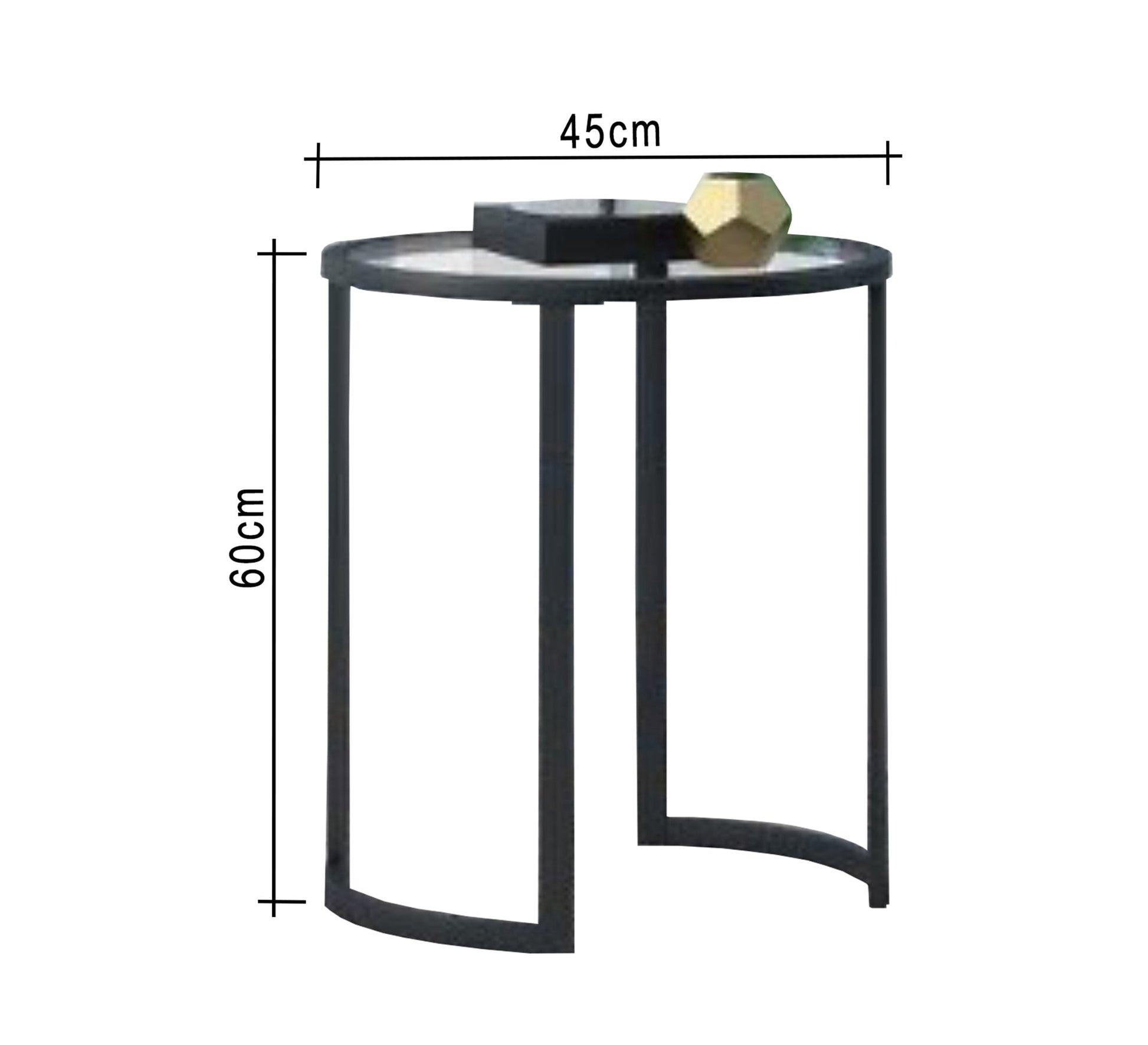 A simple circular coffee table - Vitrine Furniture - Furniture