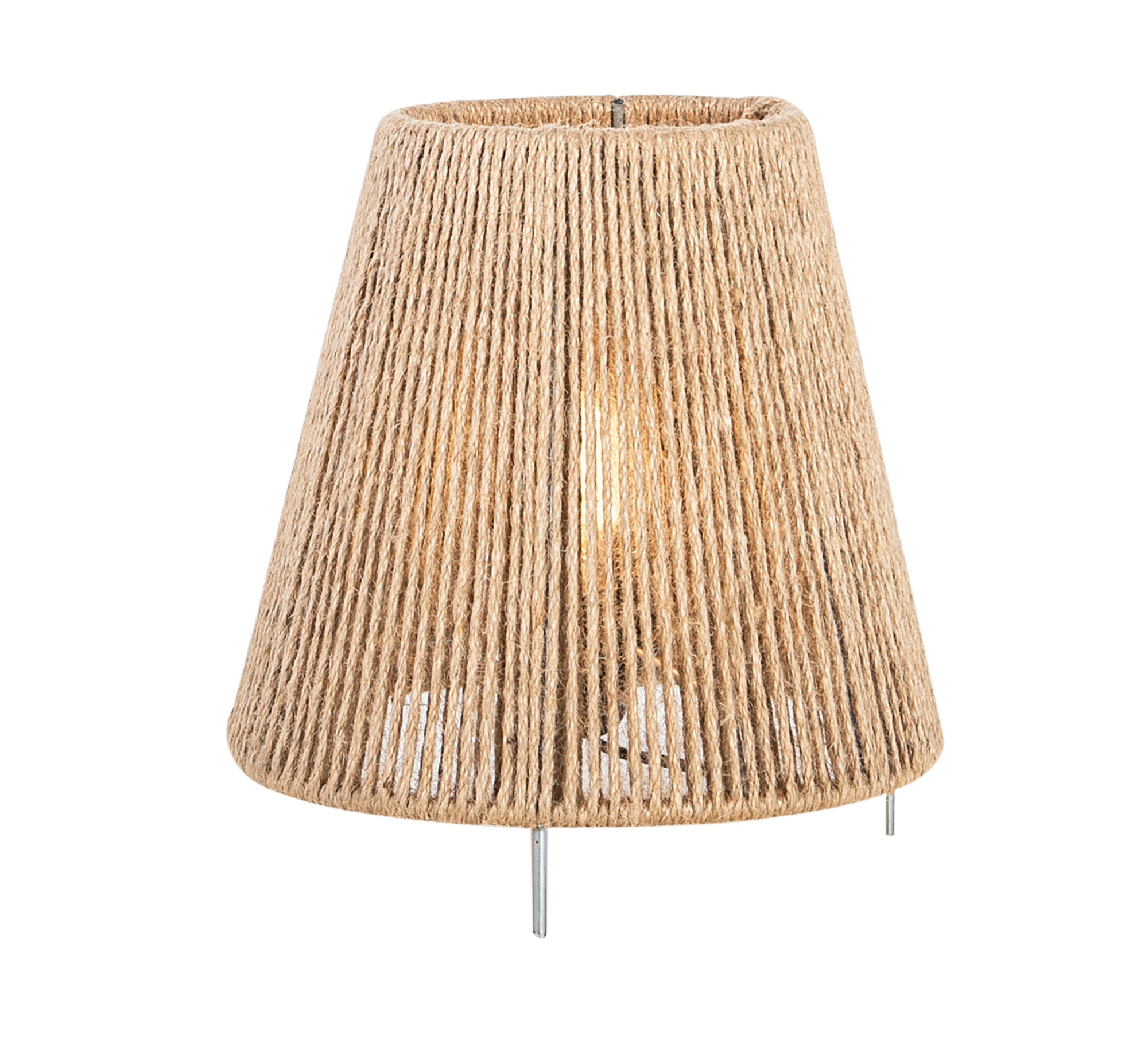 A simple table lamp with a conical twisted filament design. - Vitrine Furniture - Lighting