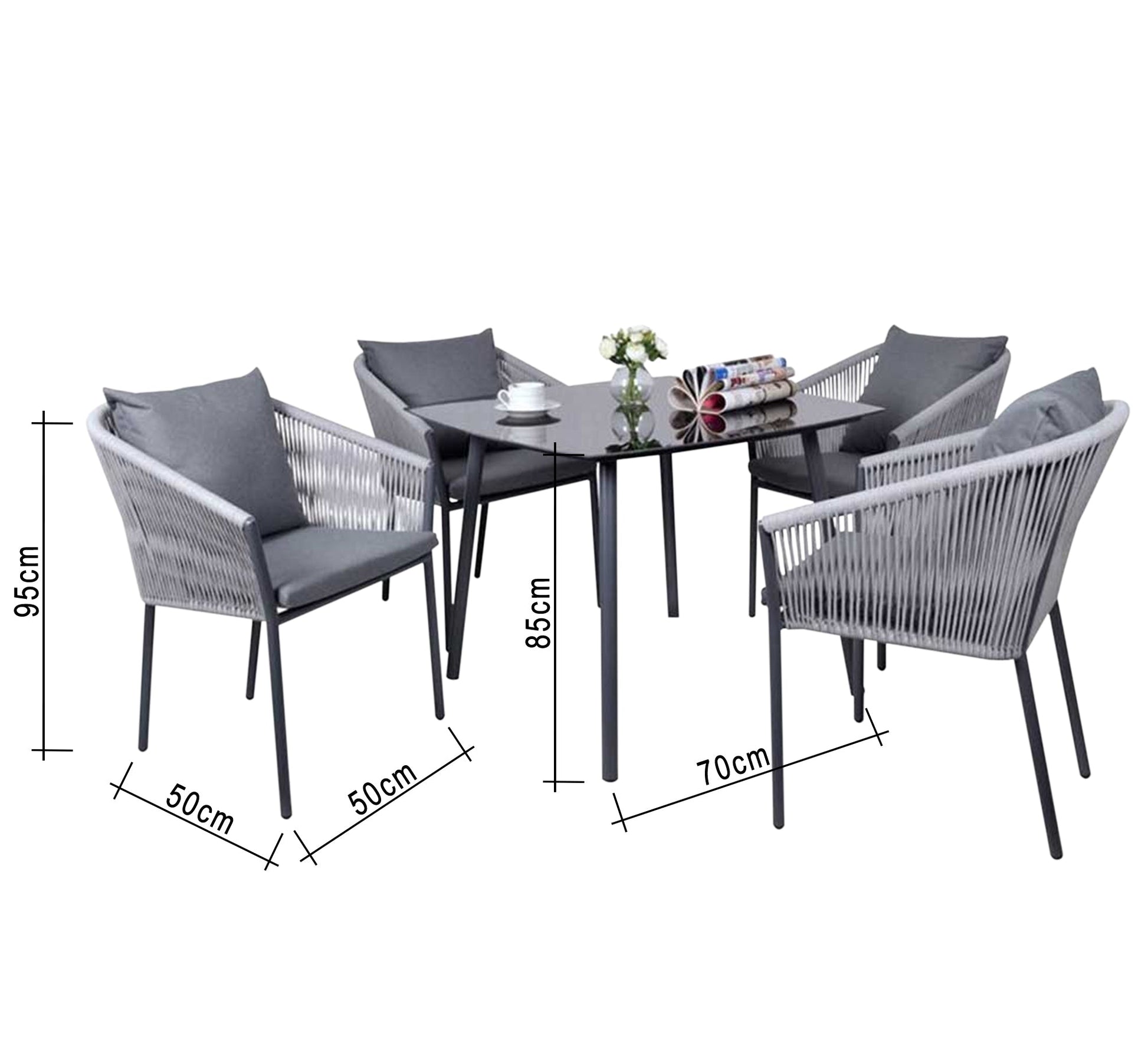 A small dining table for external spaces - Vitrine Furniture - Outdoor Products