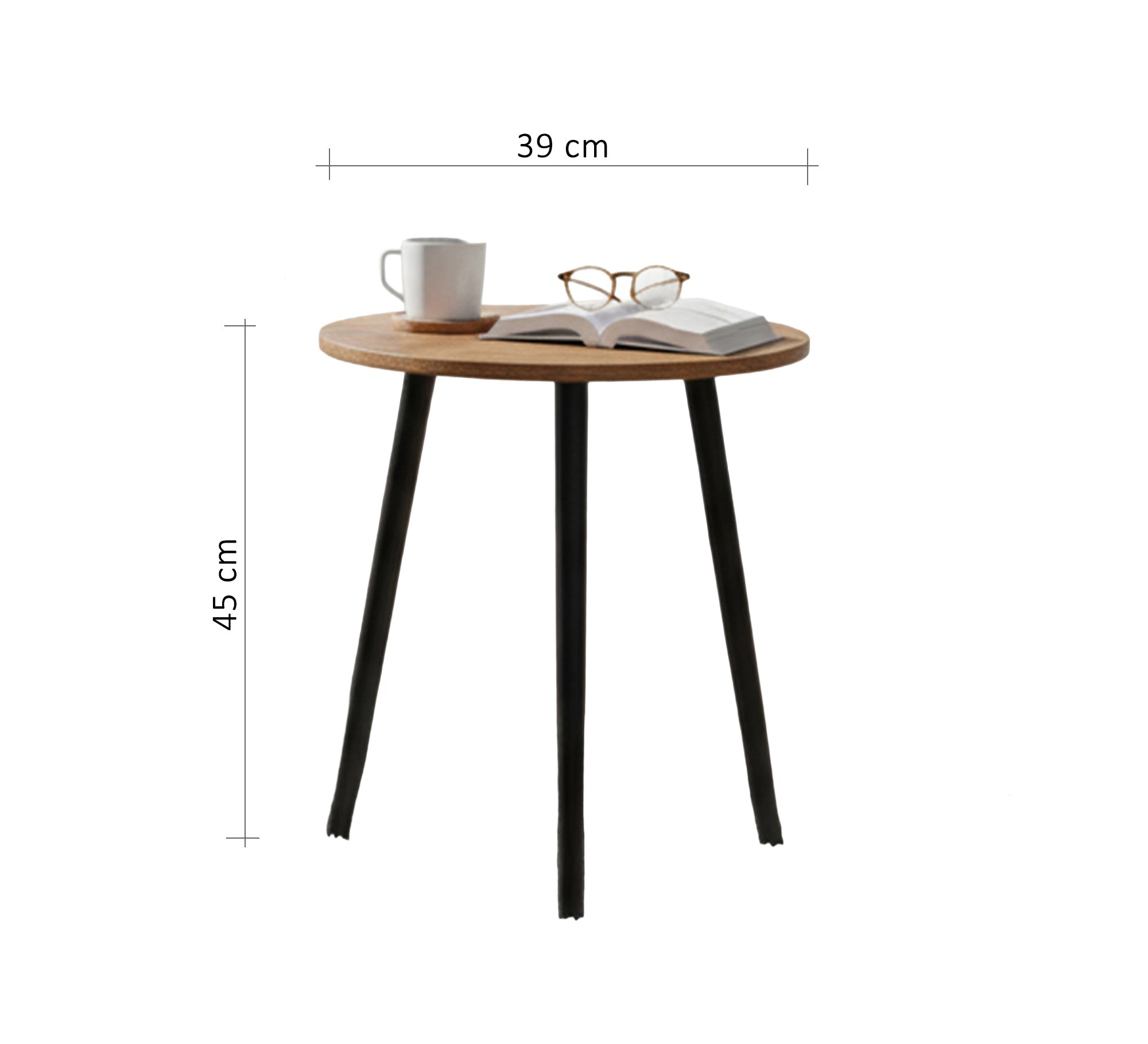 A small round table - Vitrine Furniture - Side Tables