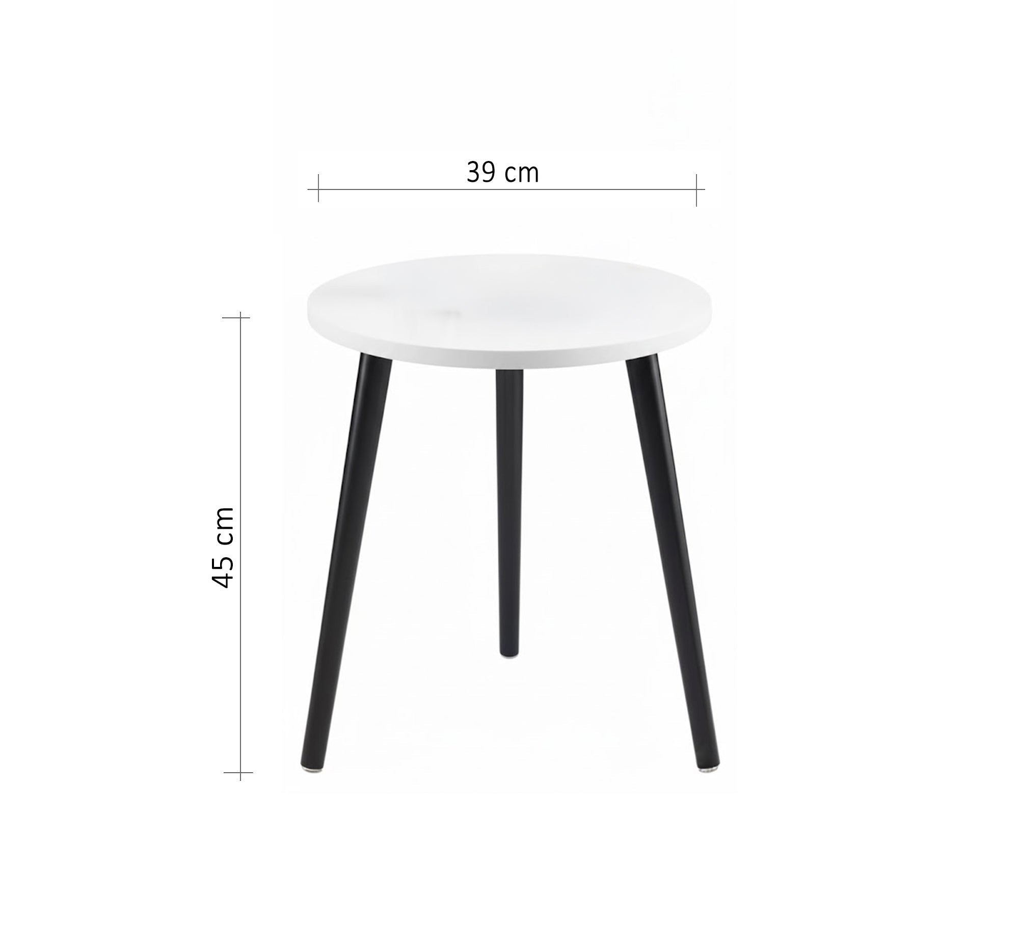 A small round table - Vitrine Furniture - Side Tables
