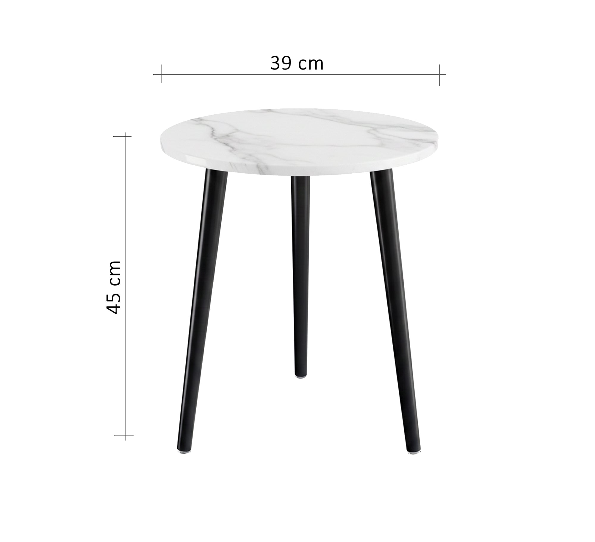 A small round table - Vitrine Furniture - Side Tables