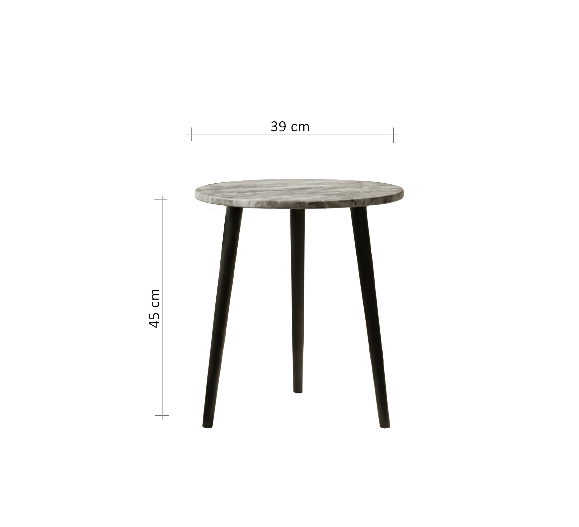 A small round table - Vitrine Furniture - Side Tables