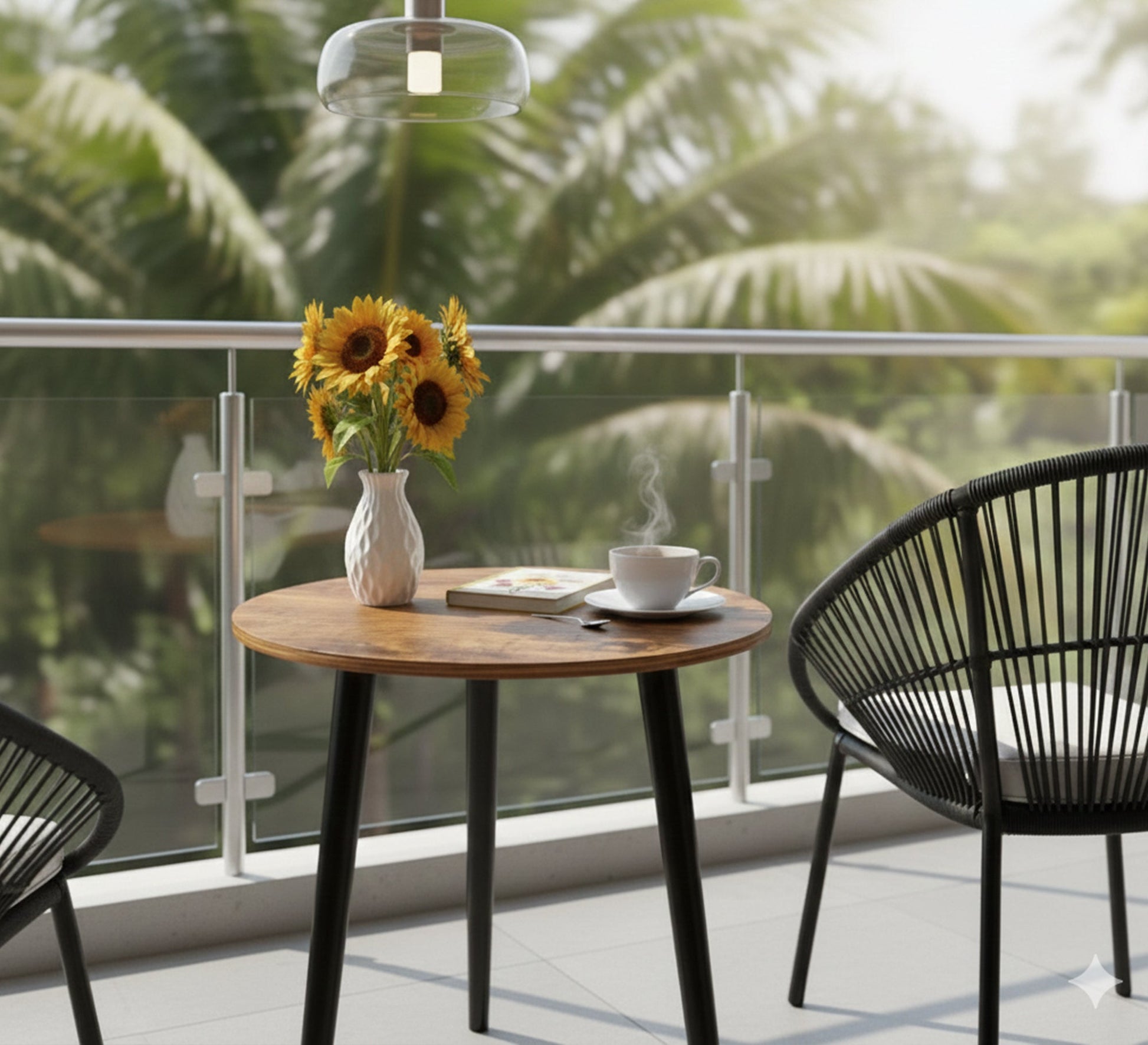 A small round table - Vitrine Furniture - Side Tables