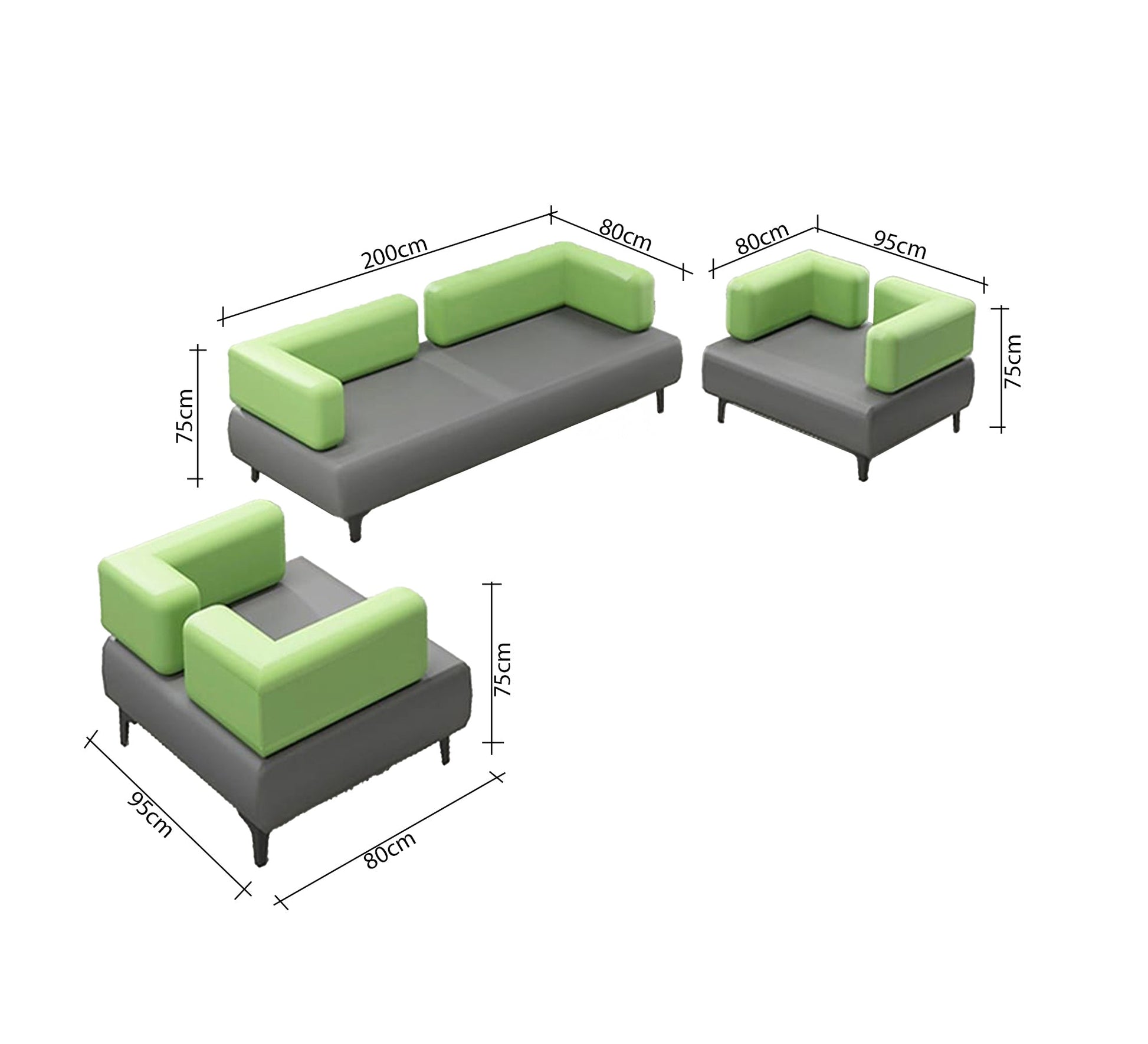 A sofa with a simple and distinctive modern design - Vitrine Furniture - Furniture