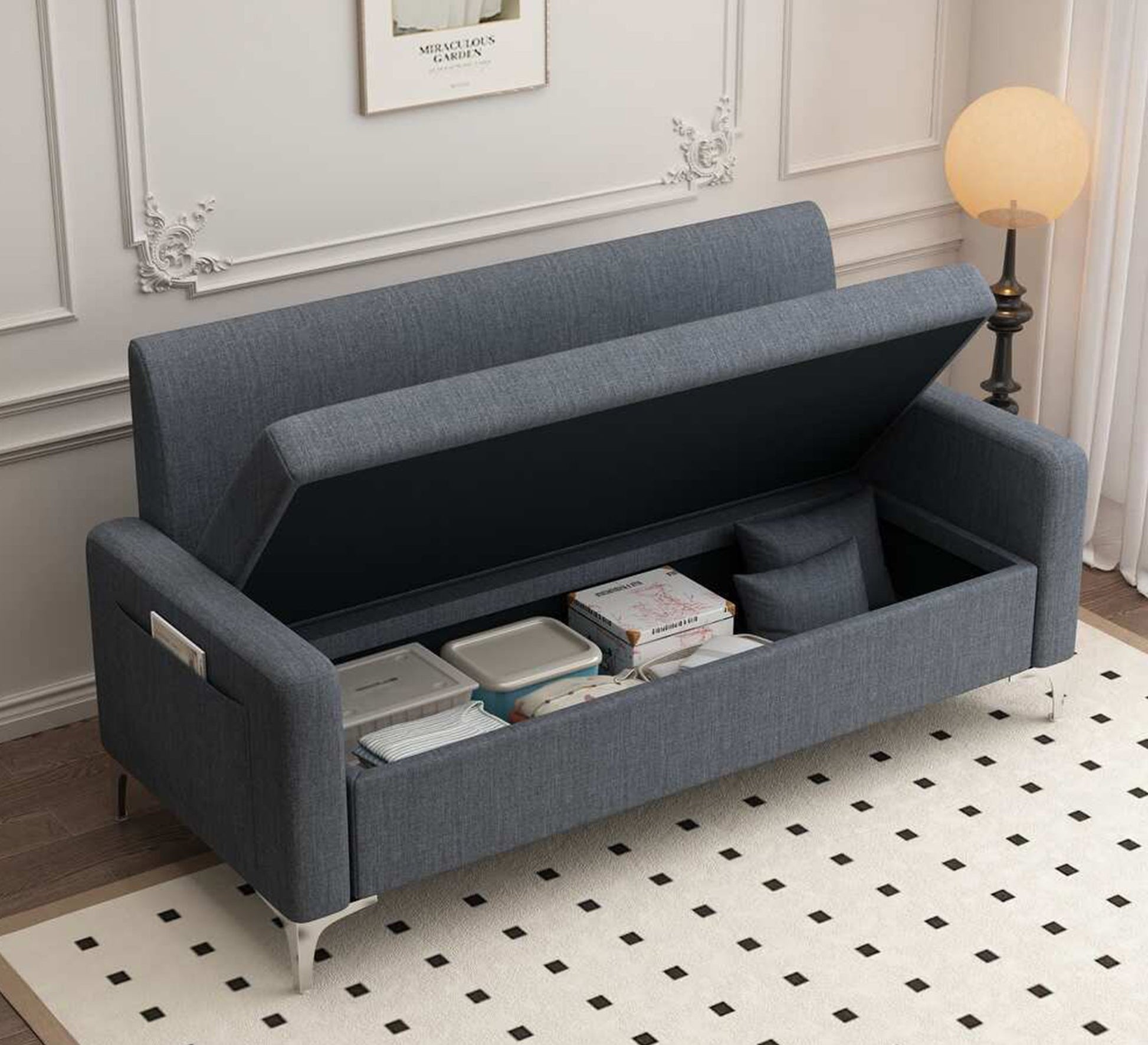 A sofa with ample storage space - Vitrine Furniture - Furniture