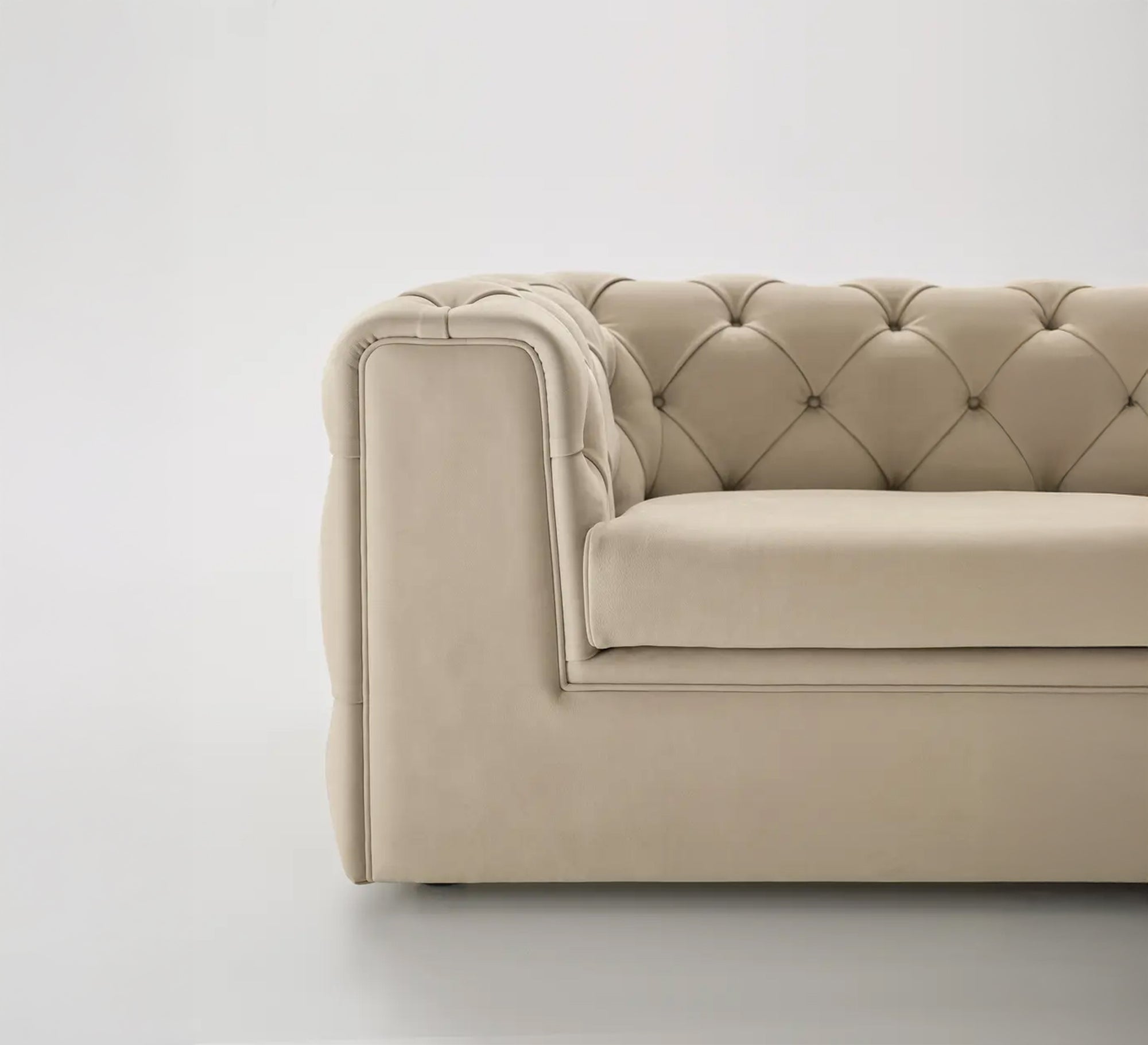 A sofa with an elaborate design on the back and armrests - Vitrine Furniture - Furniture