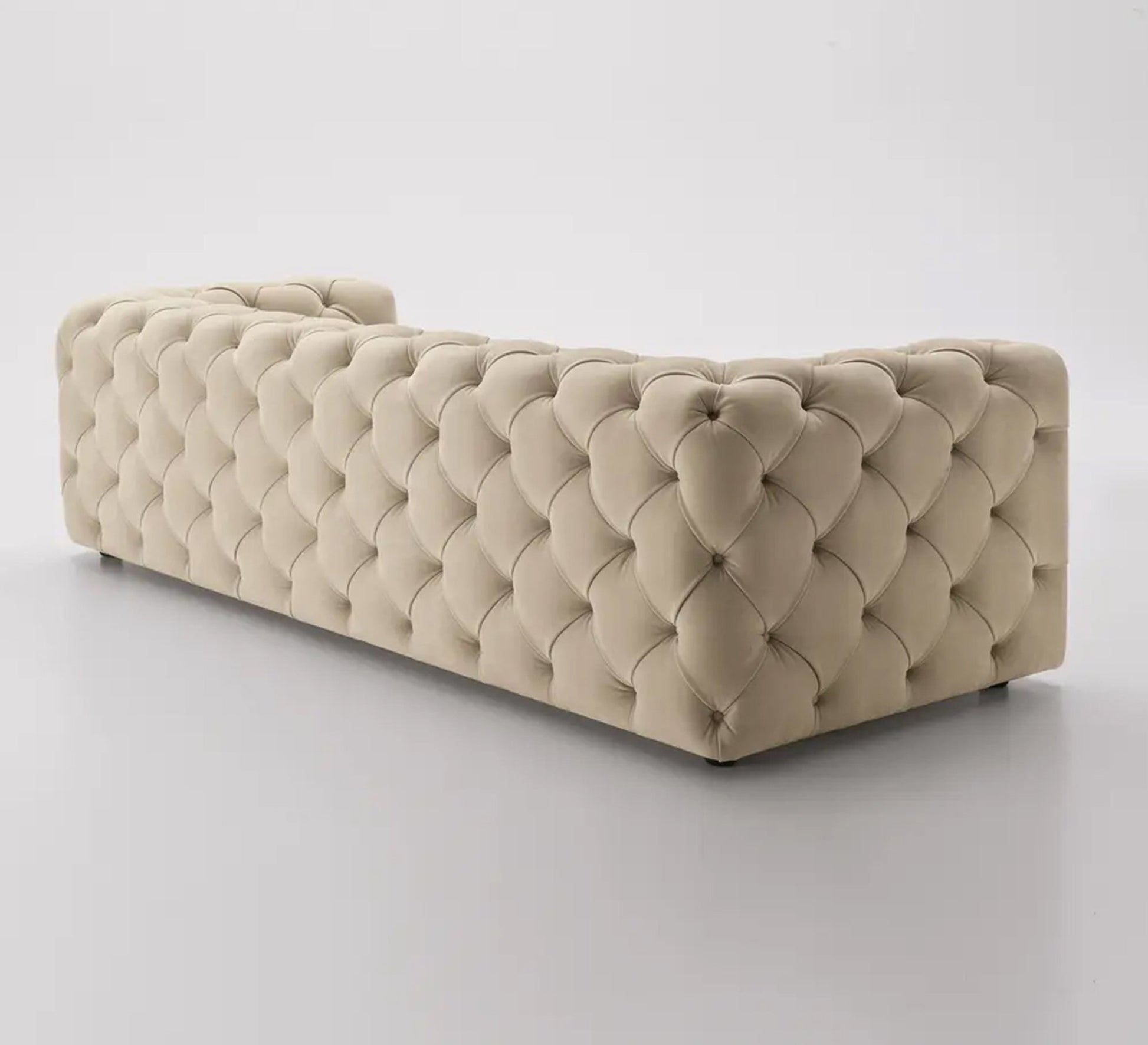 A sofa with an elaborate design on the back and armrests - Vitrine Furniture - Furniture