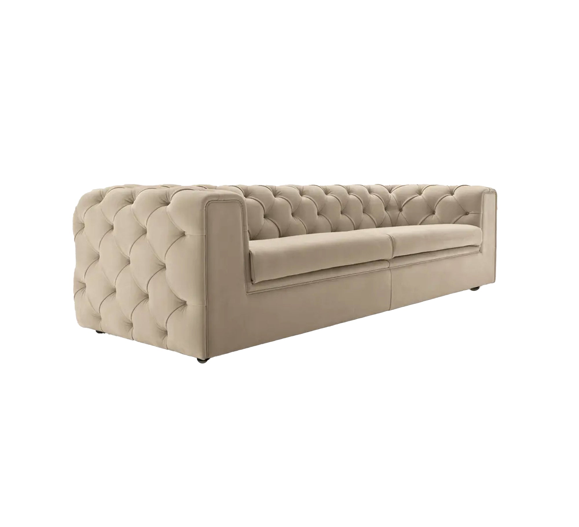 A sofa with an elaborate design on the back and armrests - Vitrine Furniture - Furniture