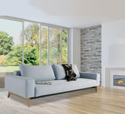 A sofa with great depth, Baby Blue - Vitrine Furniture - Living room Sofas