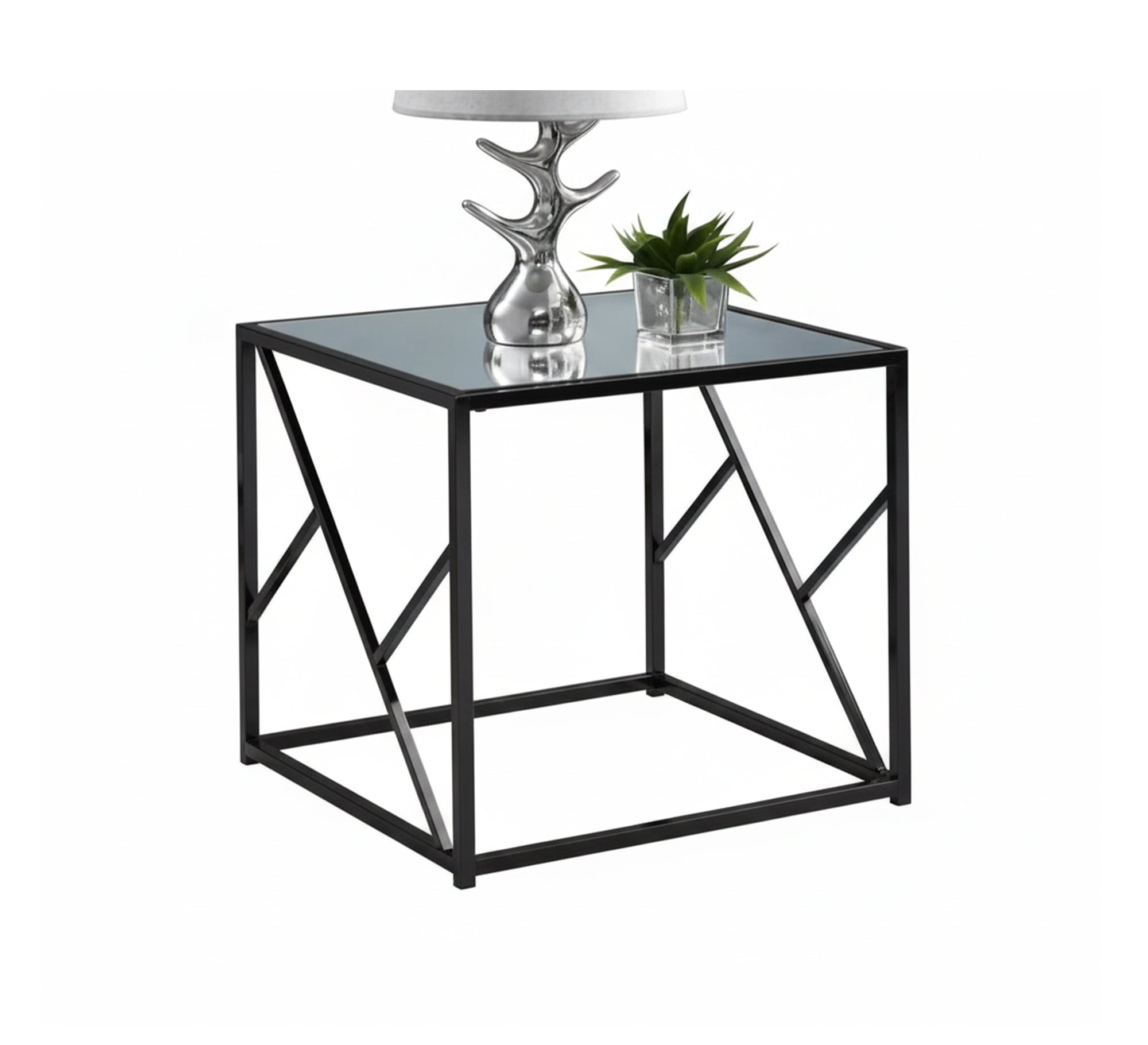 A square - shaped side table - Vitrine Furniture - Furniture