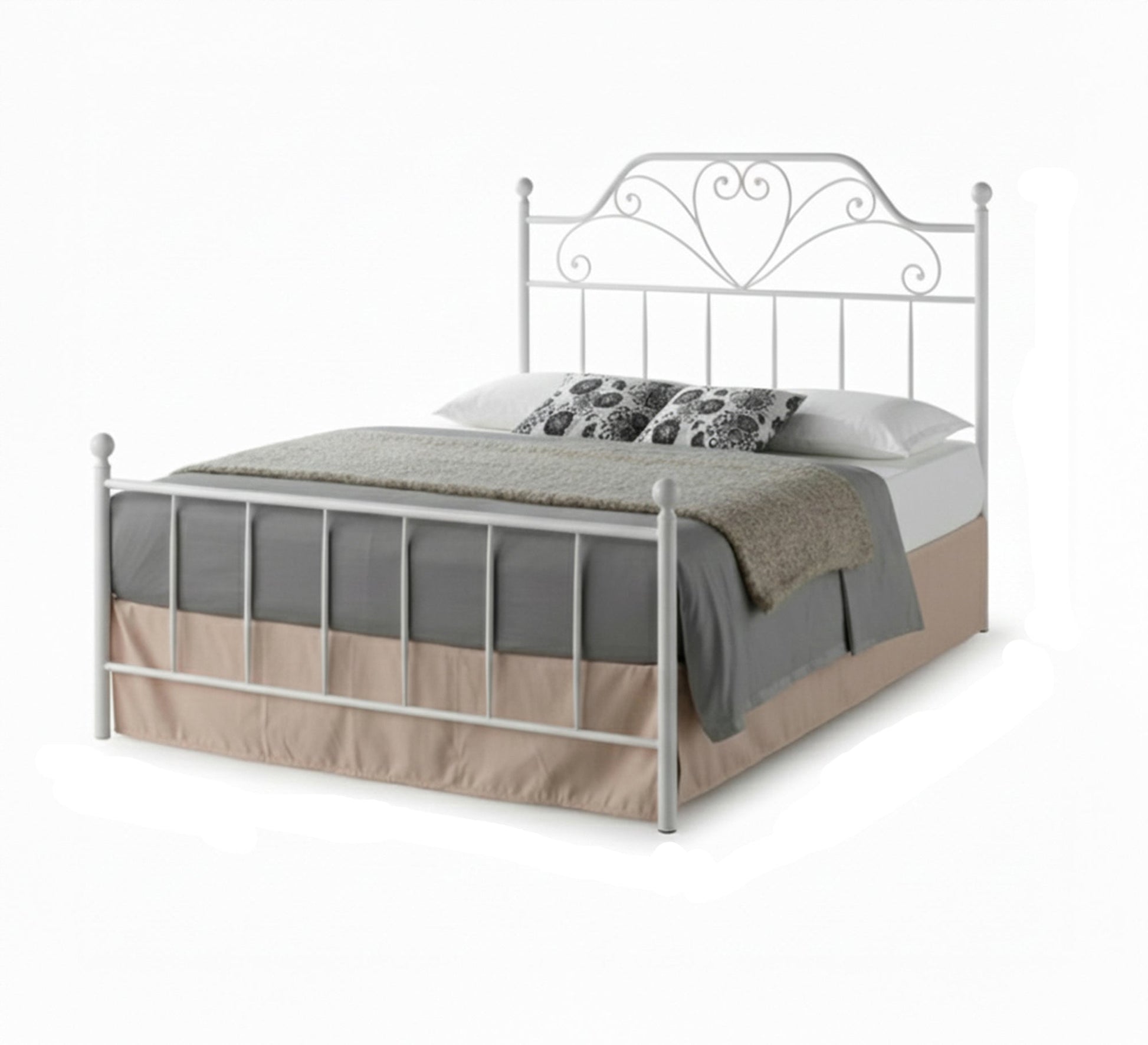 A steel bed with a royal design - Vitrine Furniture - Furniture