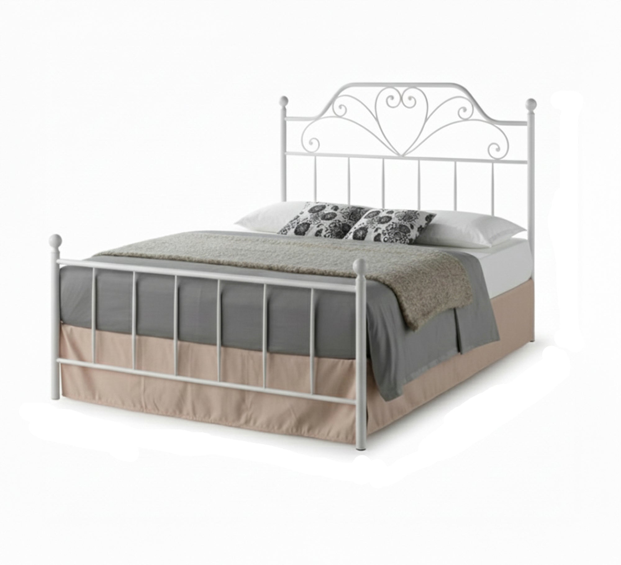A steel bed with a royal design - Vitrine Furniture - Furniture