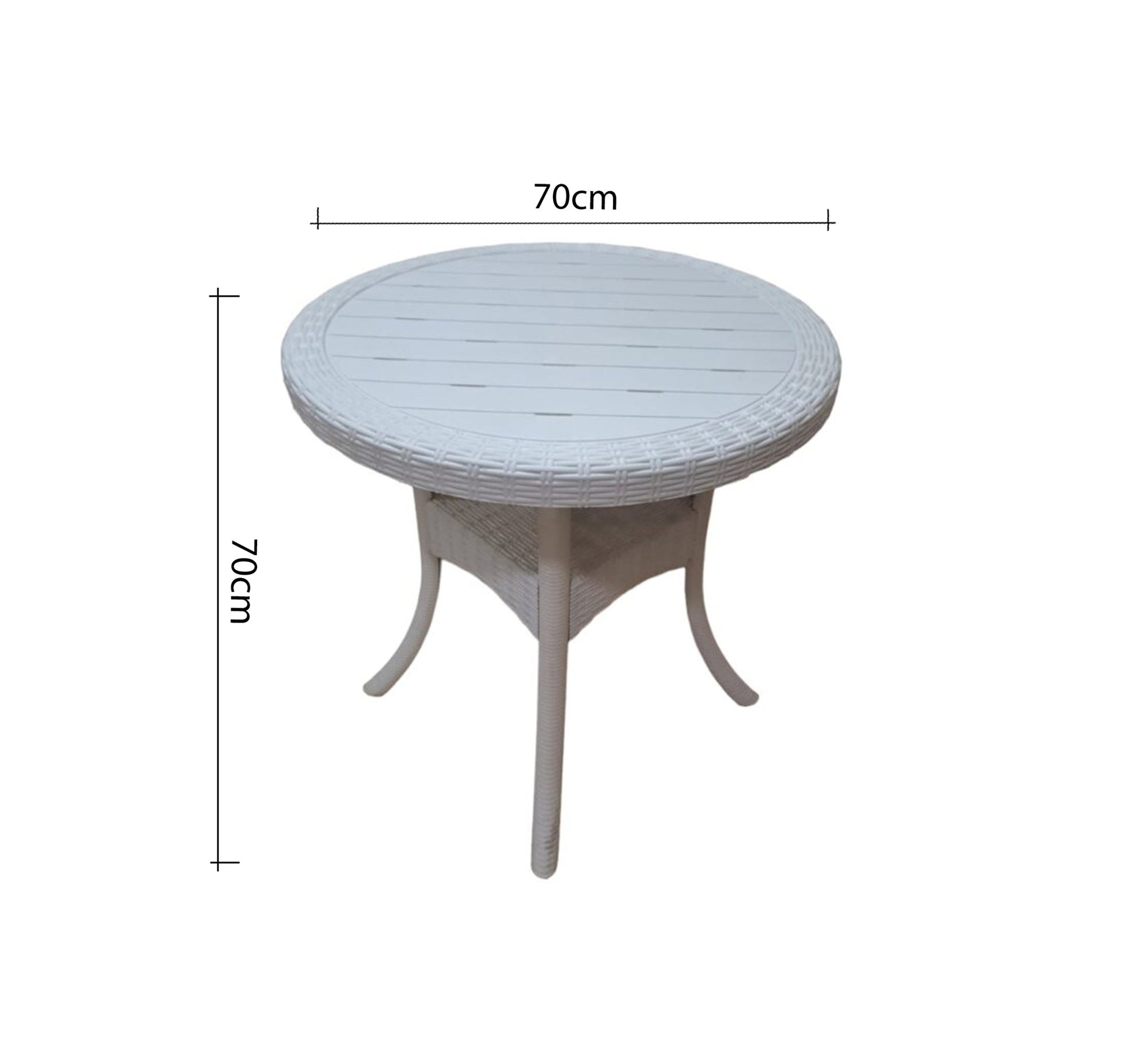 A stylish and bright white outdoor seating set - Vitrine Furniture - Outdoor Products