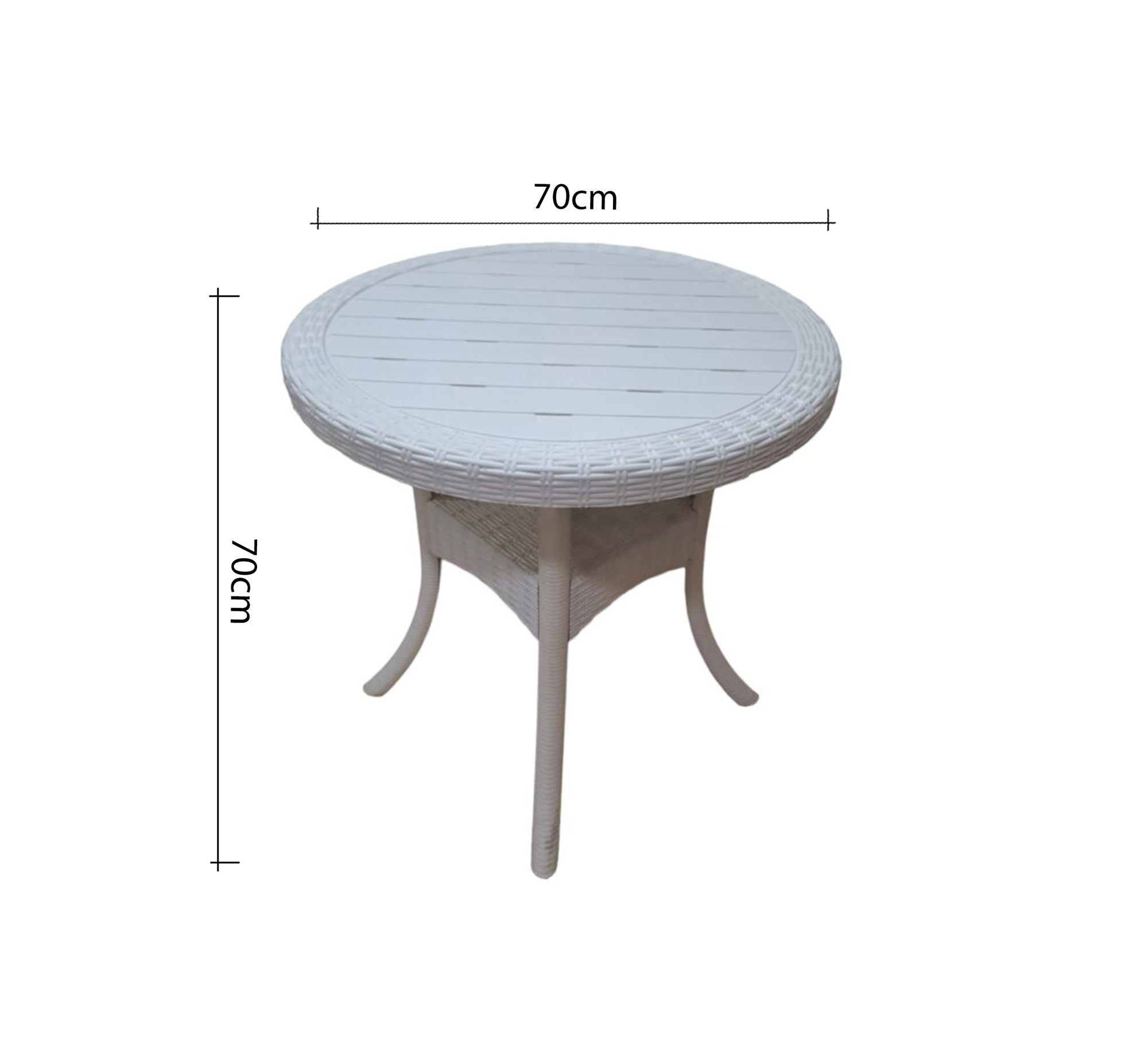 A stylish and bright white outdoor seating set - Vitrine Furniture - Outdoor Products