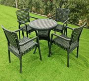 A stylish and comfortable gray outdoor seating set - Vitrine Furniture - Outdoor Products
