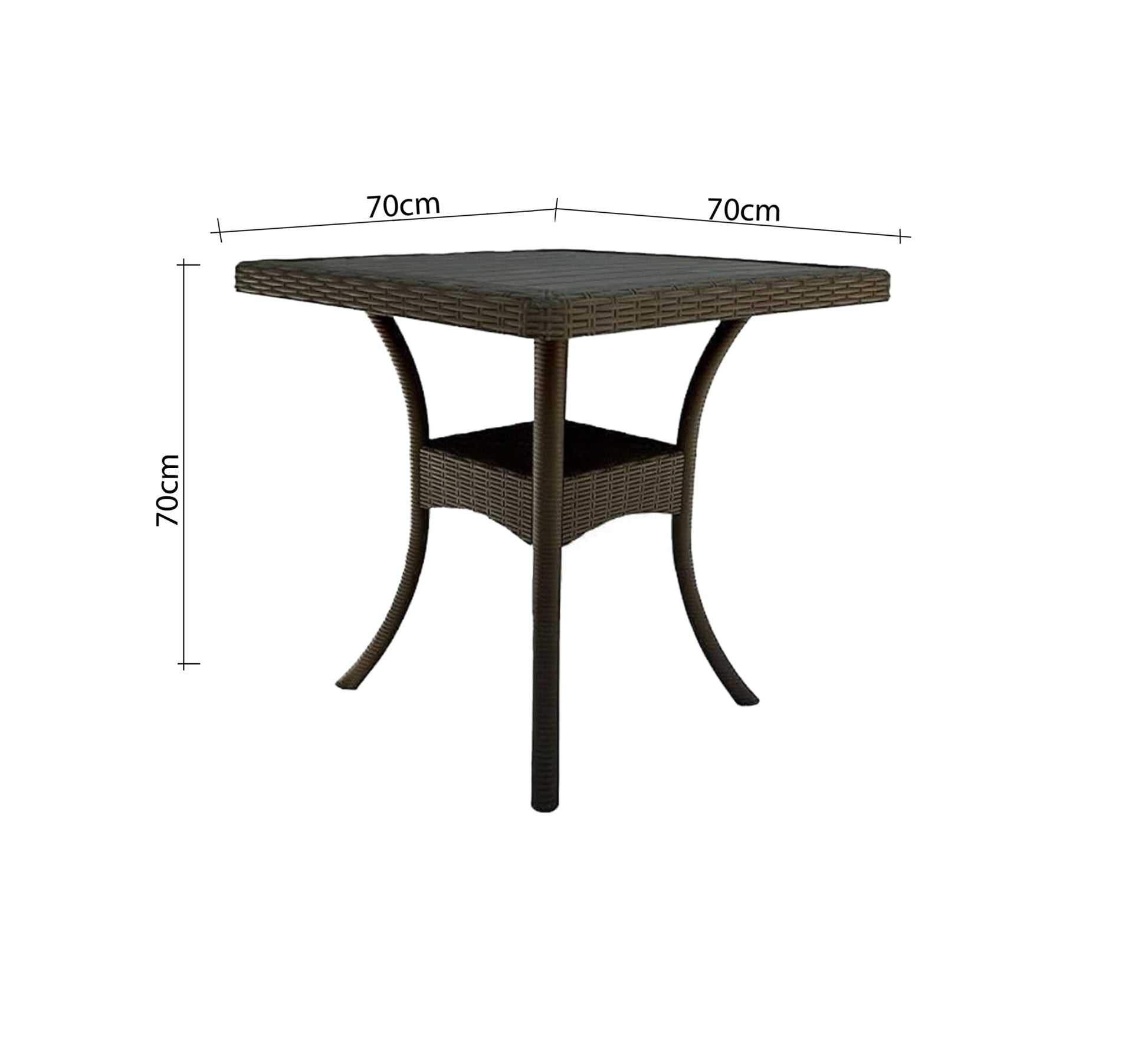 A stylish and home - friendly black patio set - Vitrine Furniture - Outdoor Products