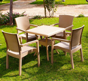 A stylish and practical beige patio set - Vitrine Furniture - Outdoor Products