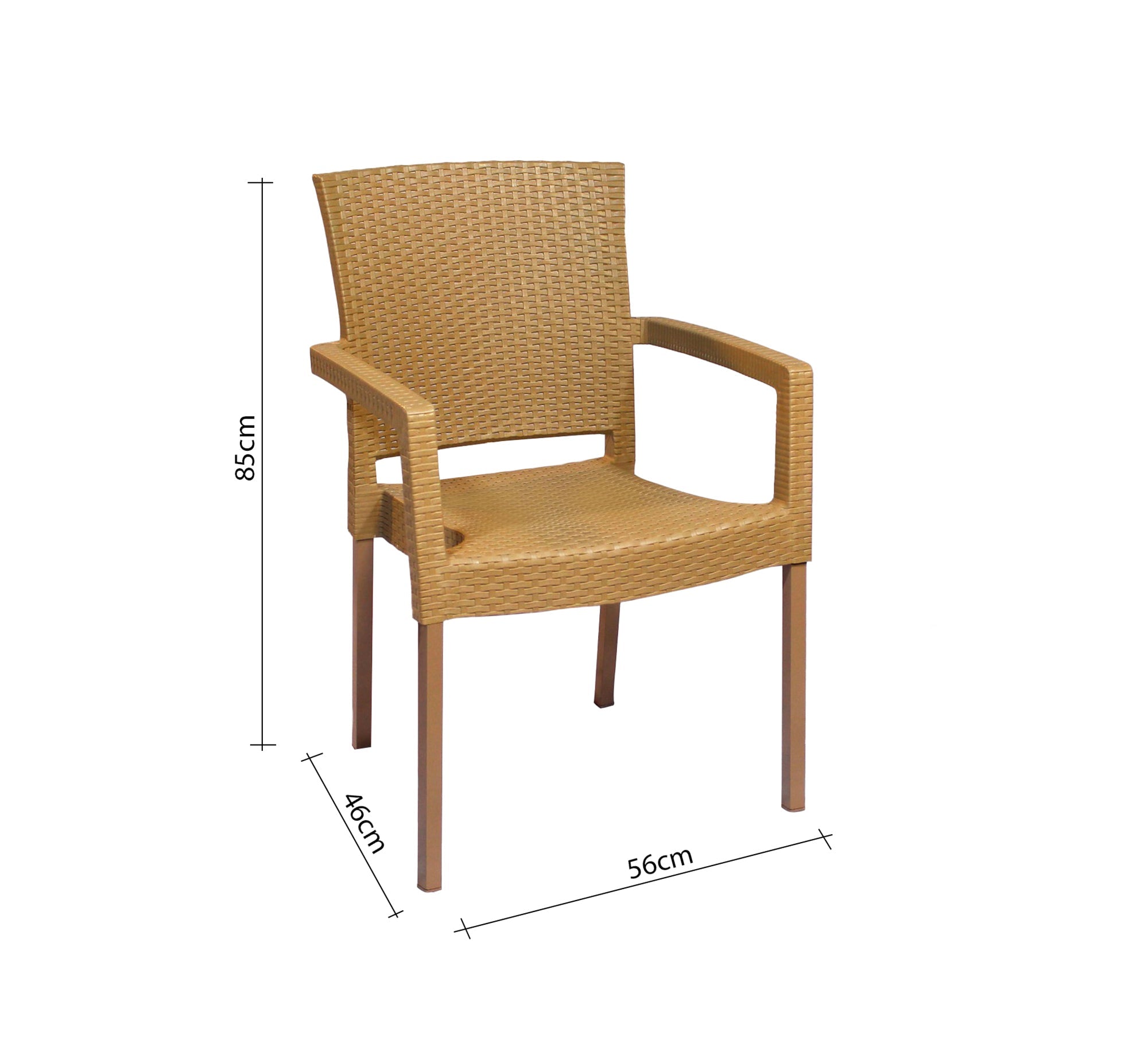 A stylish and practical beige patio set - Vitrine Furniture - Outdoor Products